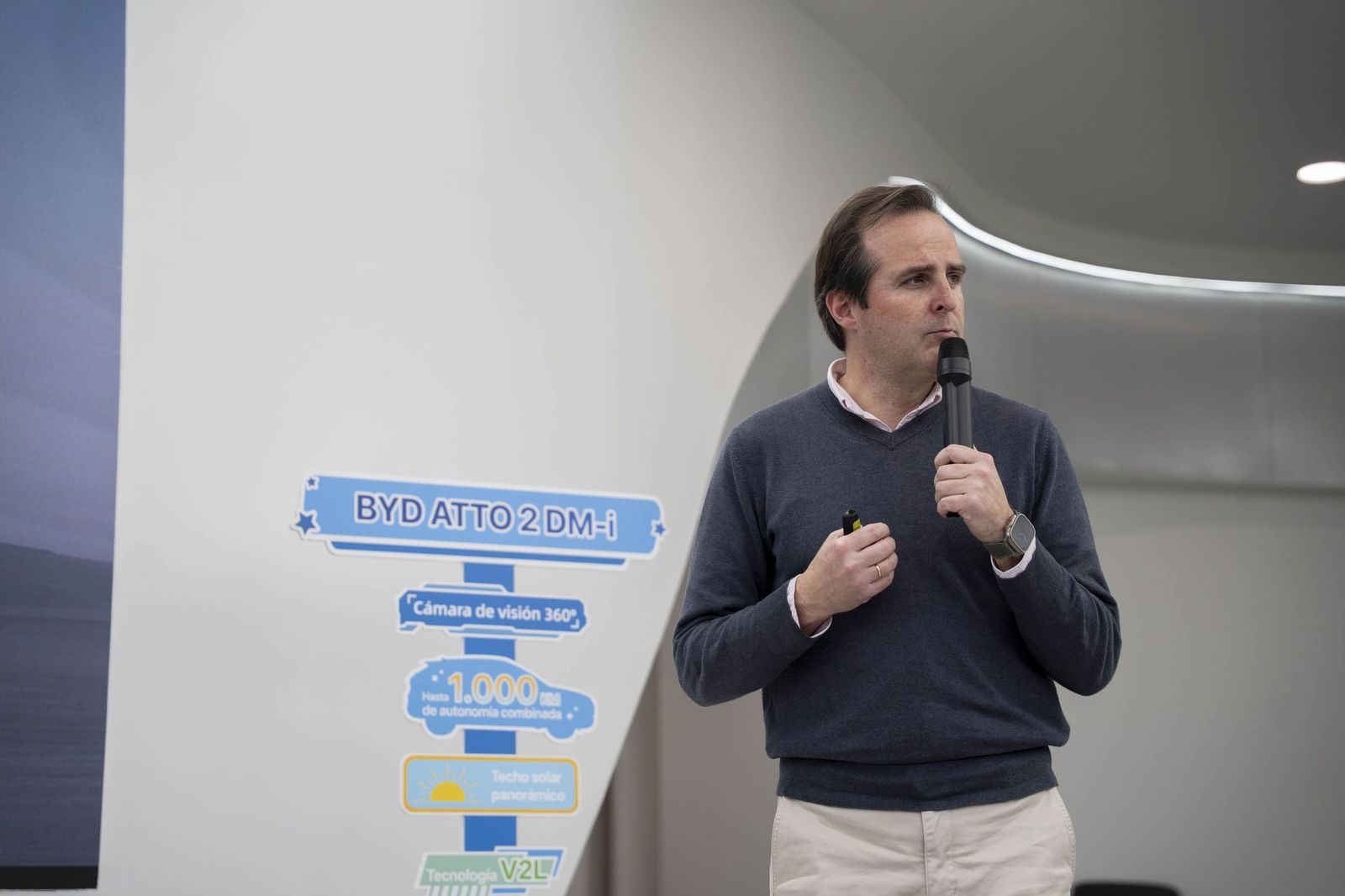 Presentación del nuevo BYD Atto, el coche eléctrico en imágenes