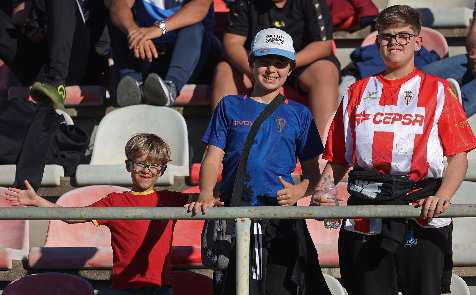 Búscate en el Nuevo Mirador durante el Algeciras - Real Madrid Castilla de Primera Federación