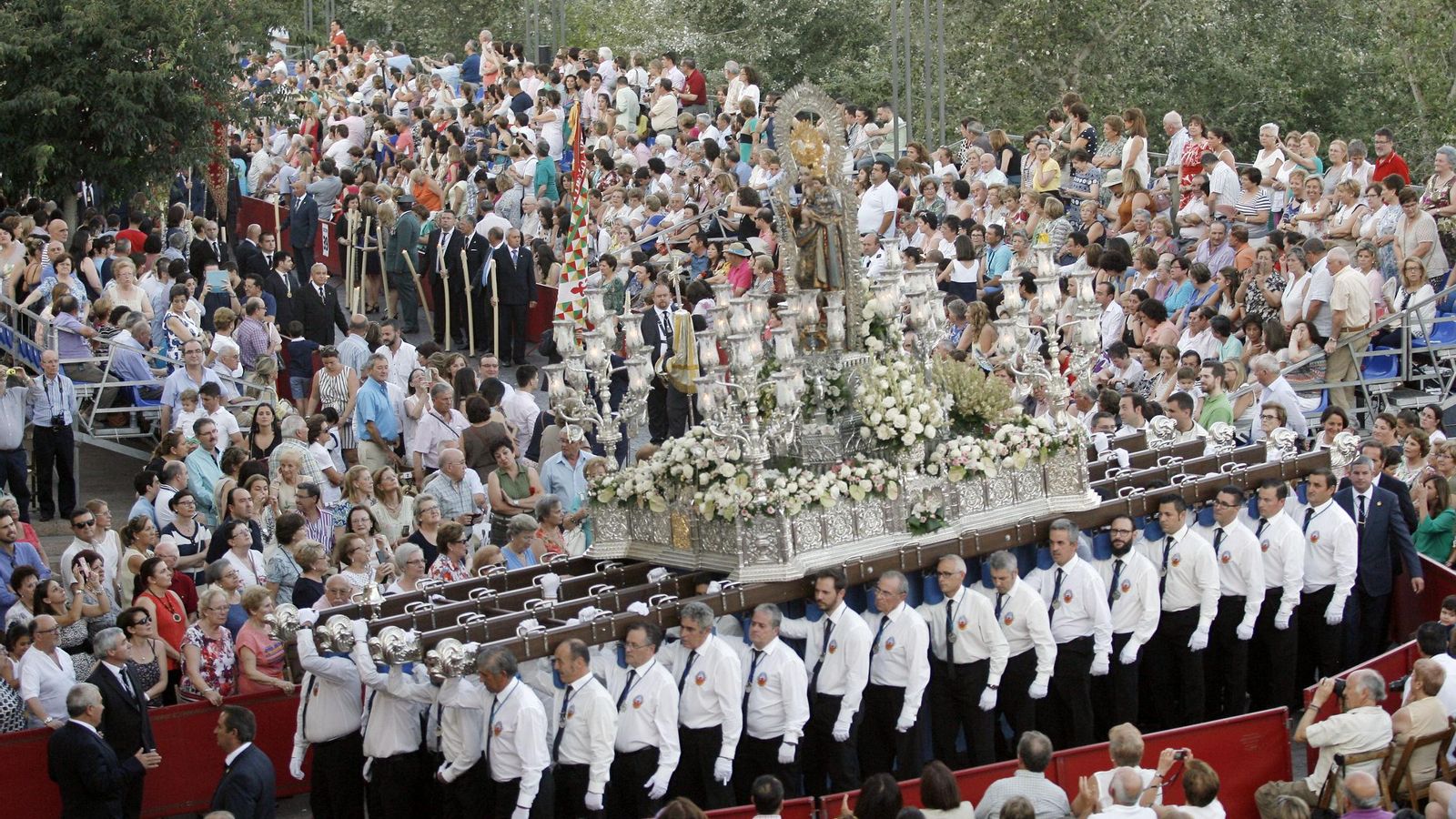 Una imagen de la Magna Mariana de Córdoba de 2015.