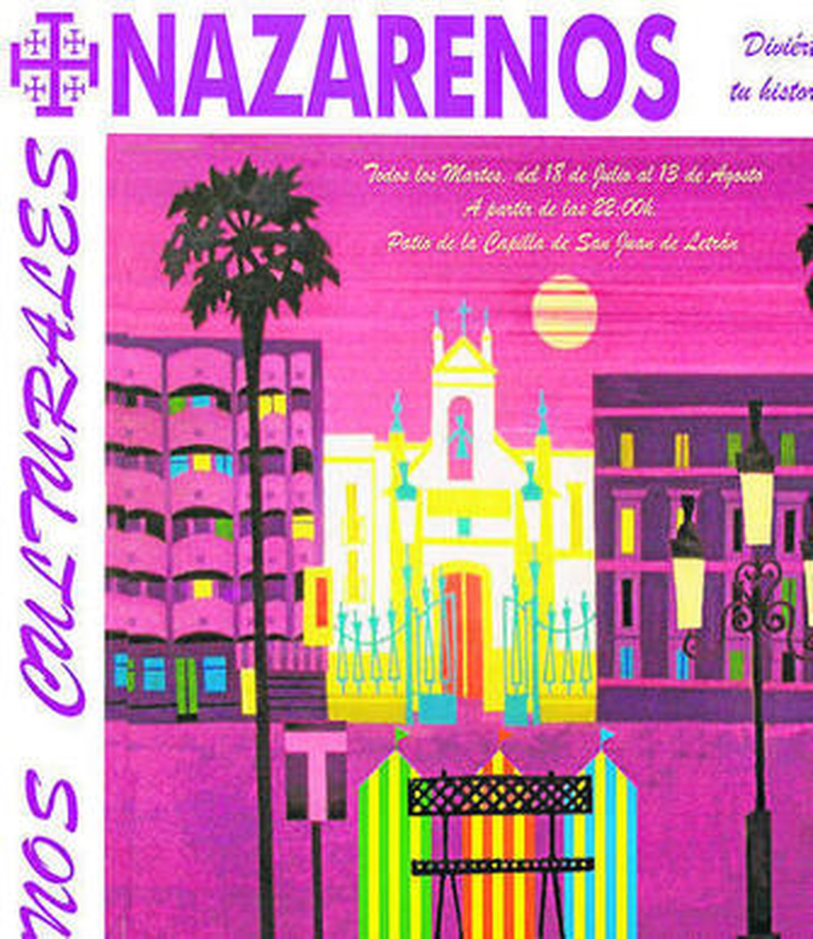 Cartel anunciador del ciclo cofrade.