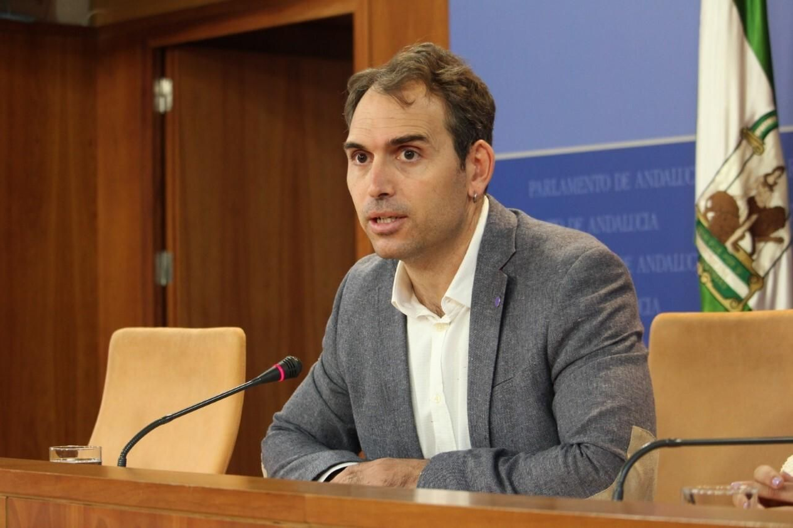 Toni Valero, coordinador general del IU en Andalucía.