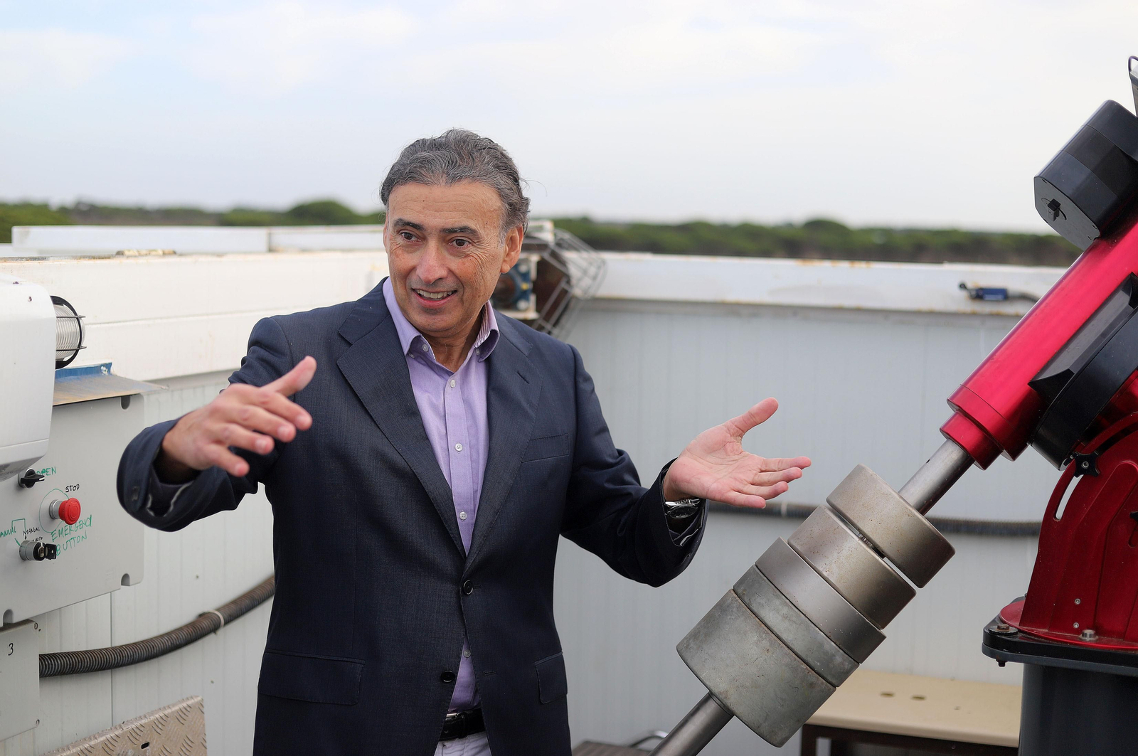 La red mundial de telescopios espaciales con sede en Huelva, en imágenes