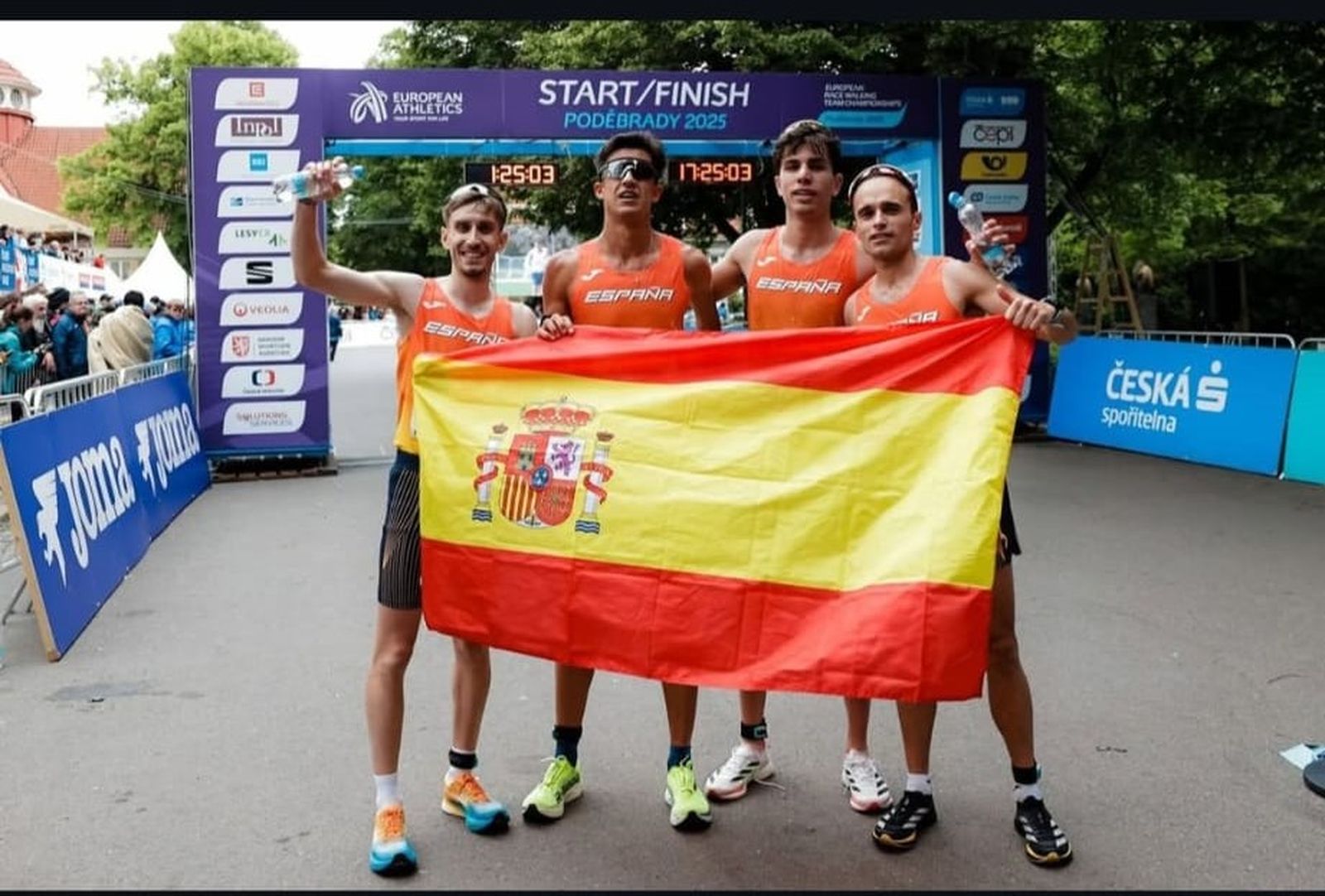 José Manuel Pérez (Nerja), oro con España en el Campeonato de Europa por naciones