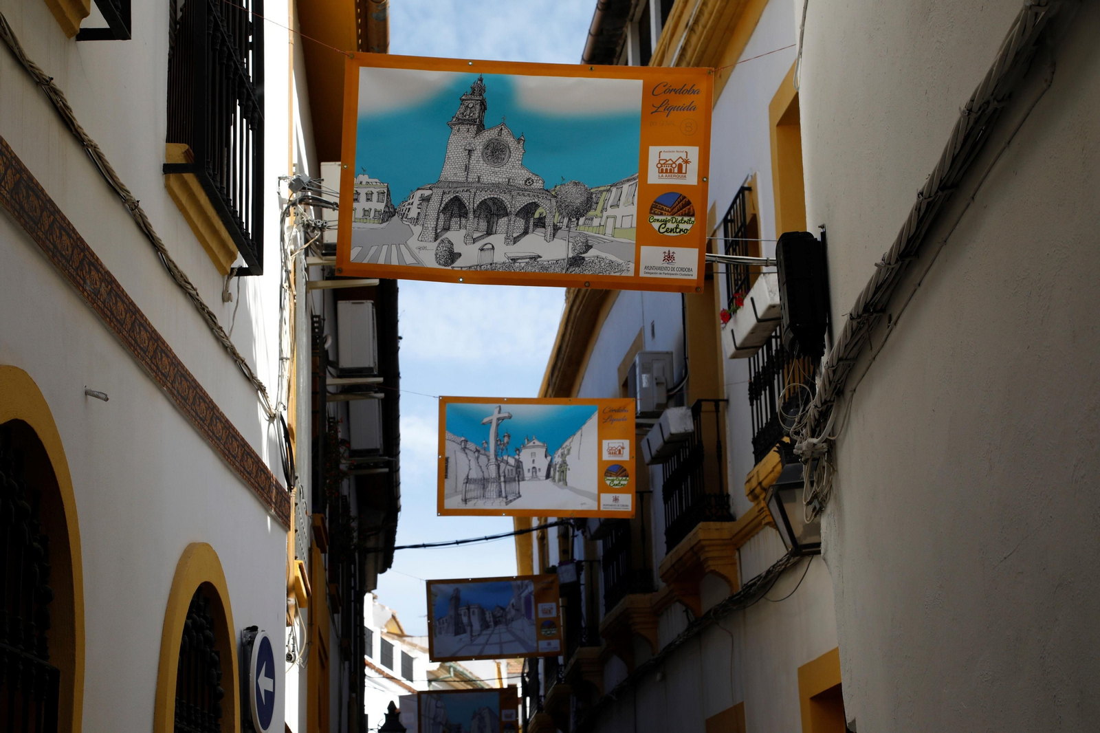 La calle Imágenes de Córdoba se llena de arte, en fotografías