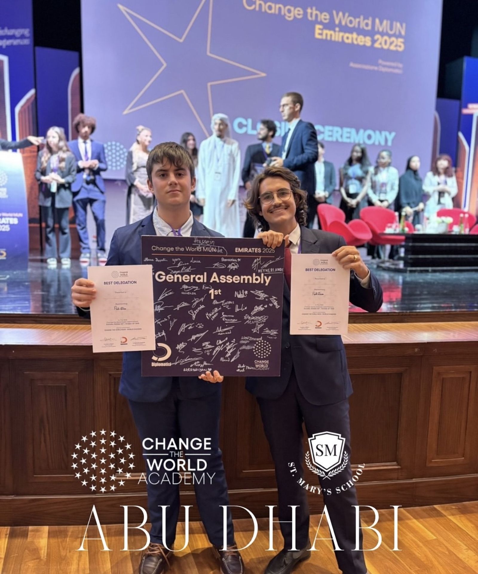 El centro ganó una de las 6 comisiones premiadas.