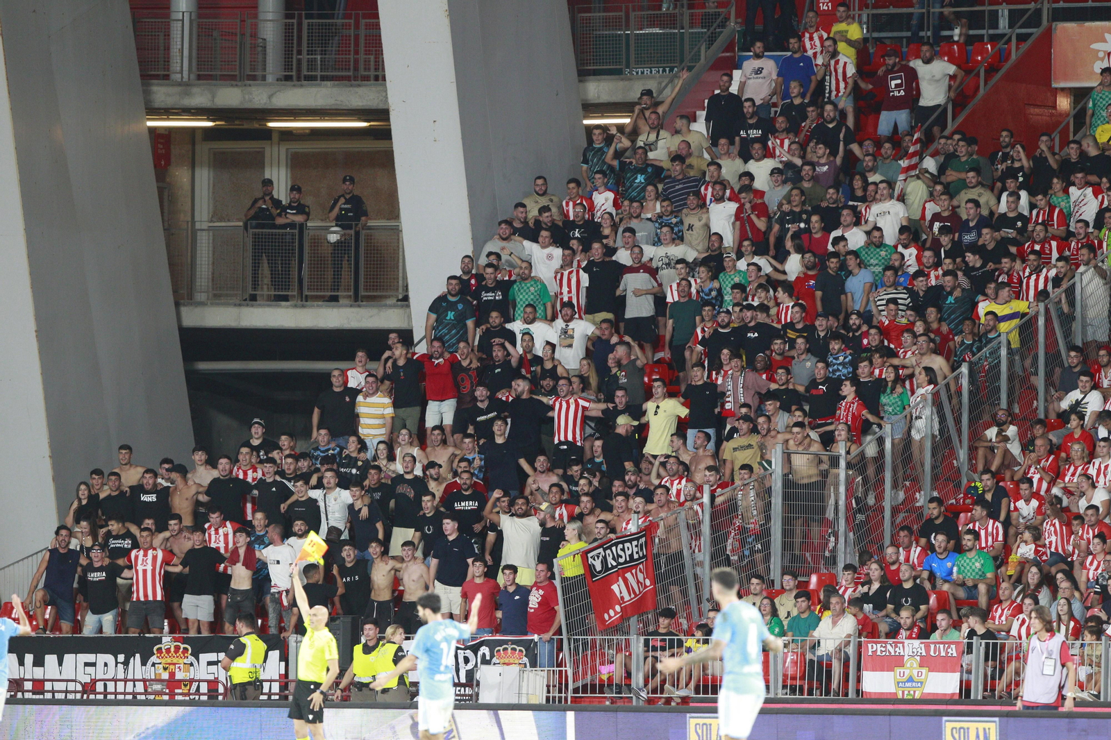 Imágenes del partido U.D. Almería-Real Club Celta de Vigo