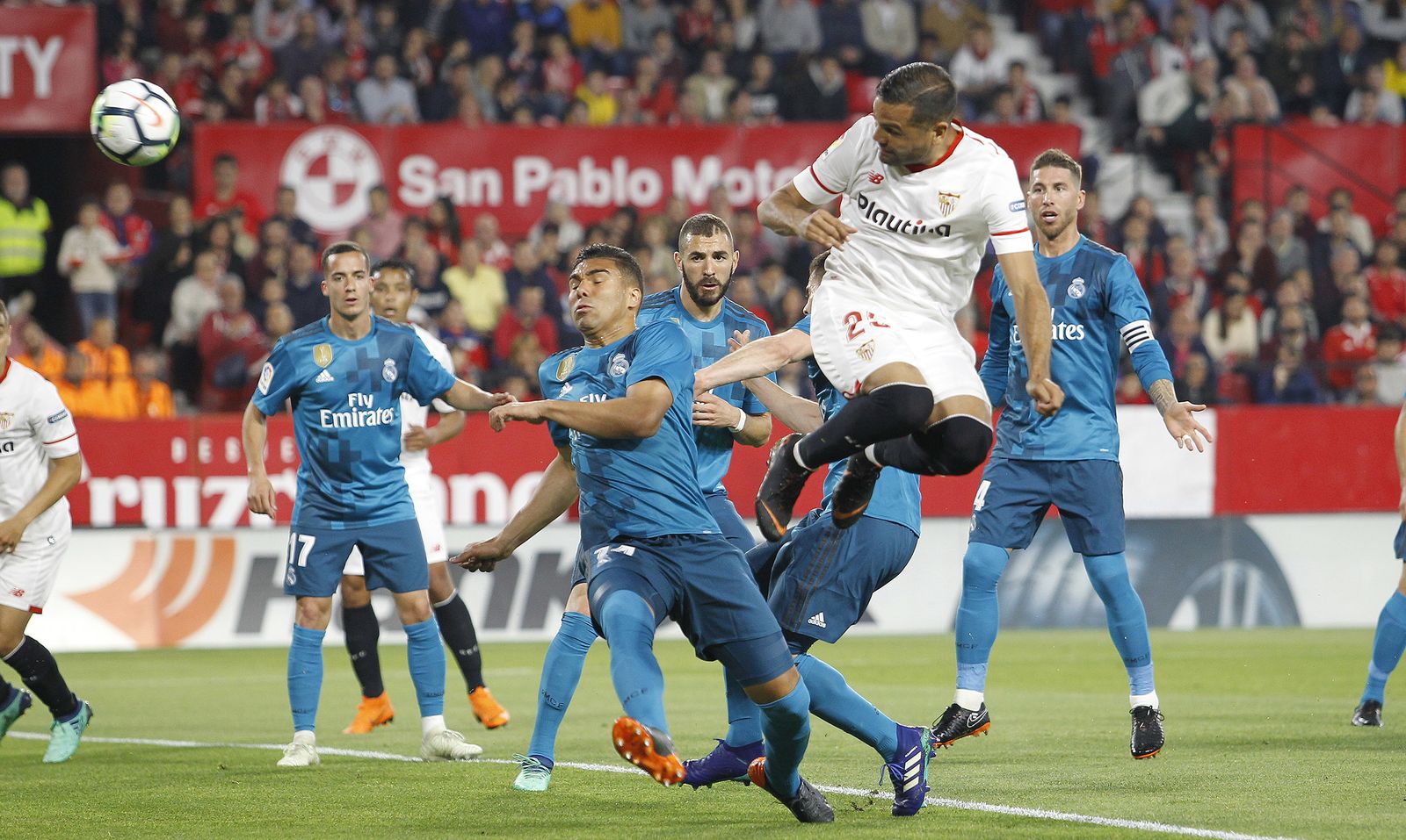 Las imágenes del Sevilla-Real Madrid