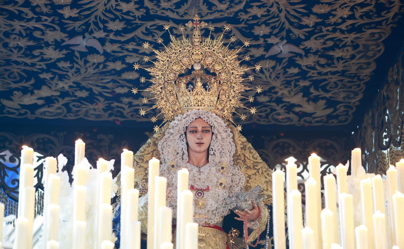 Las fotos de La Paloma en el Miércoles Santo de Málaga