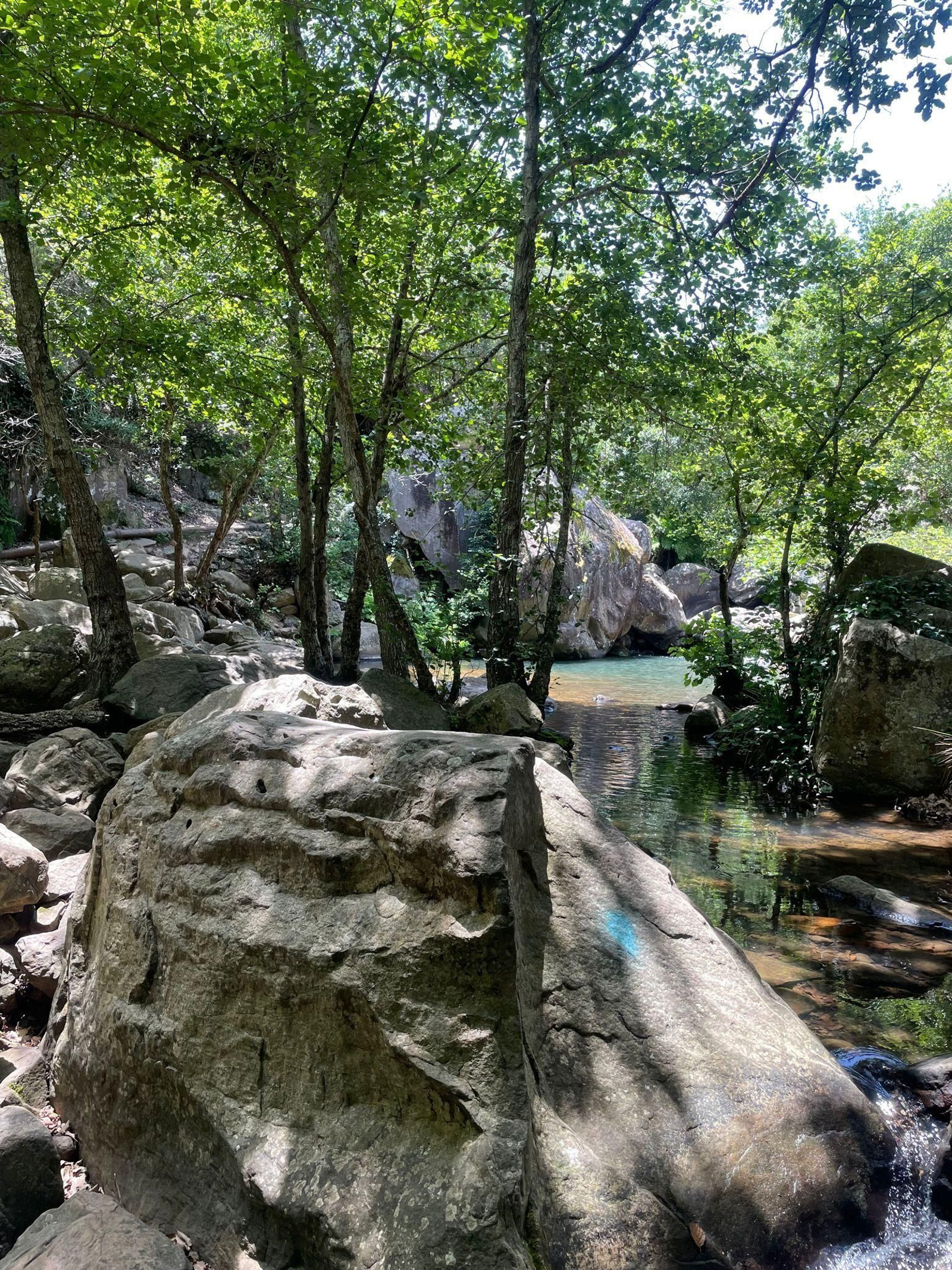 El sendero de la ruta de la Miel en Algeciras, en imágenes