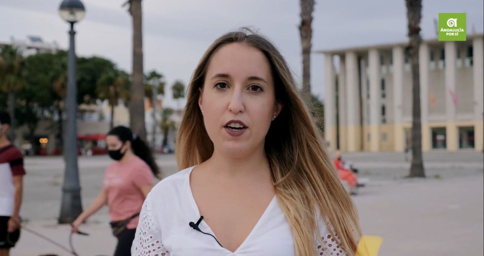 Raquel Calvo, portavoz de la coordinadora local de AxSí