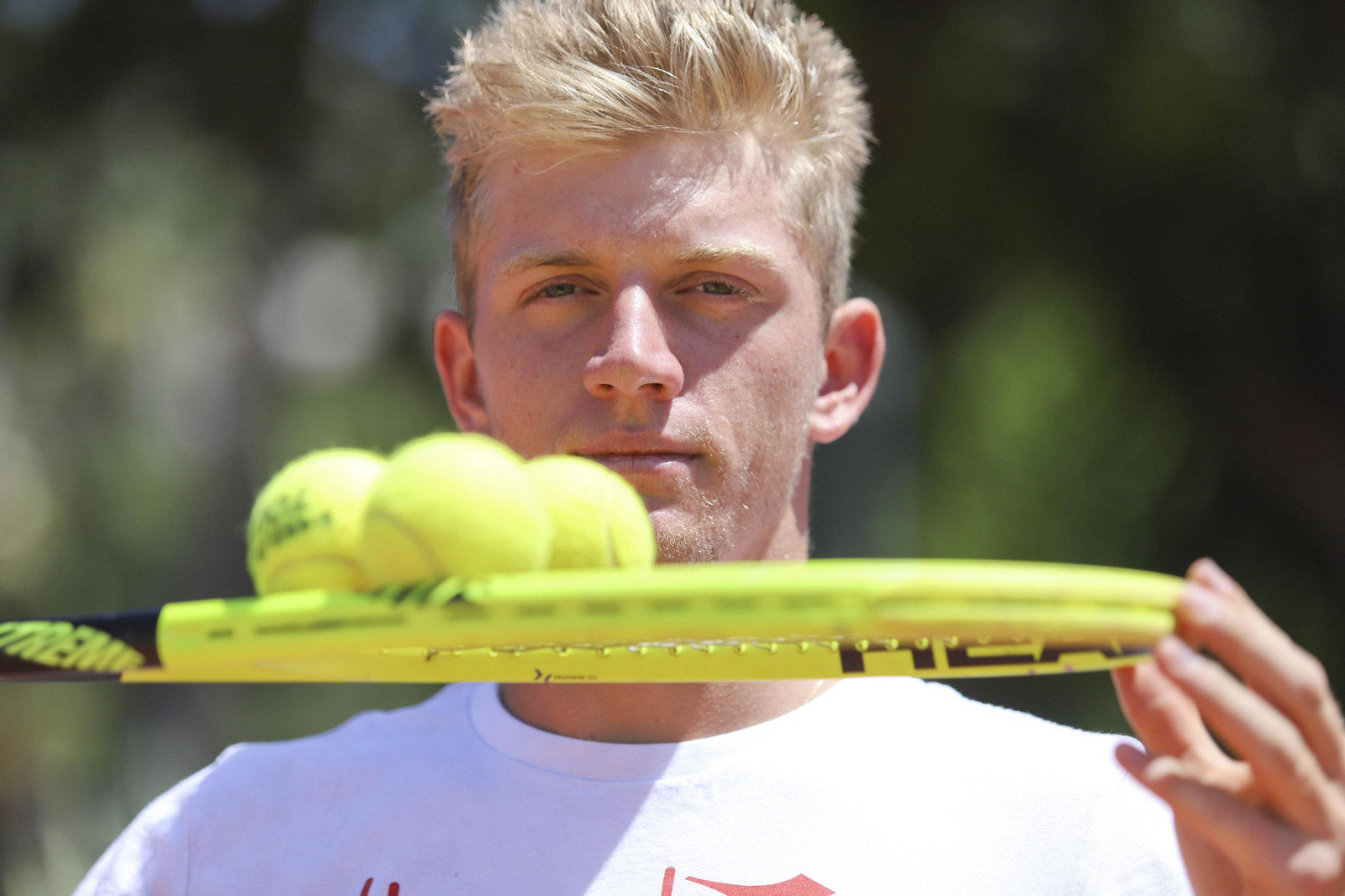 Las fotos de Alejandro Davidovich antes de acudir a Roland Garros