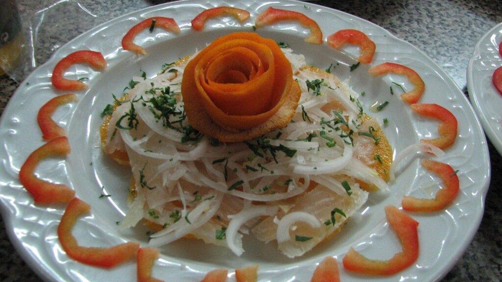 Bacalao a la naranja de Sociedad de Plateros María Auxiliadora