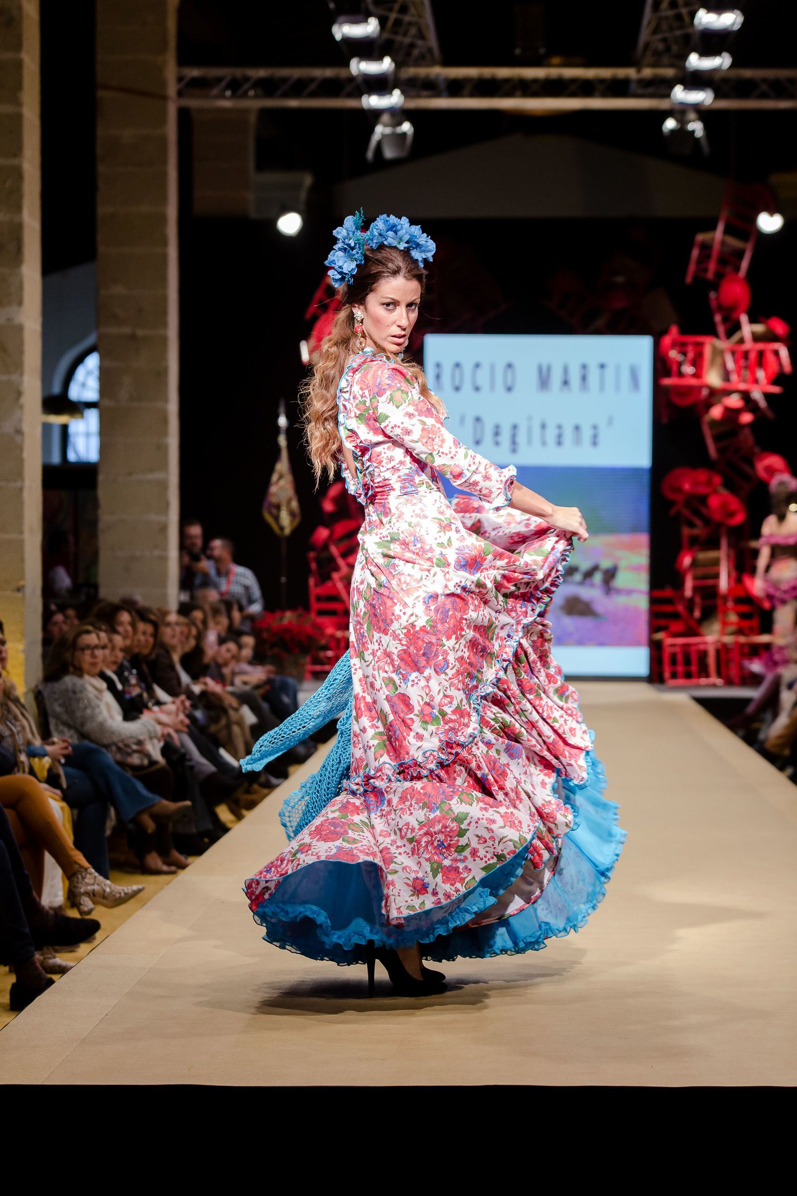 Pasarela Flamenca Jerez 2019: Real Hermandad del Rocío, el desfile benéfico en fotos