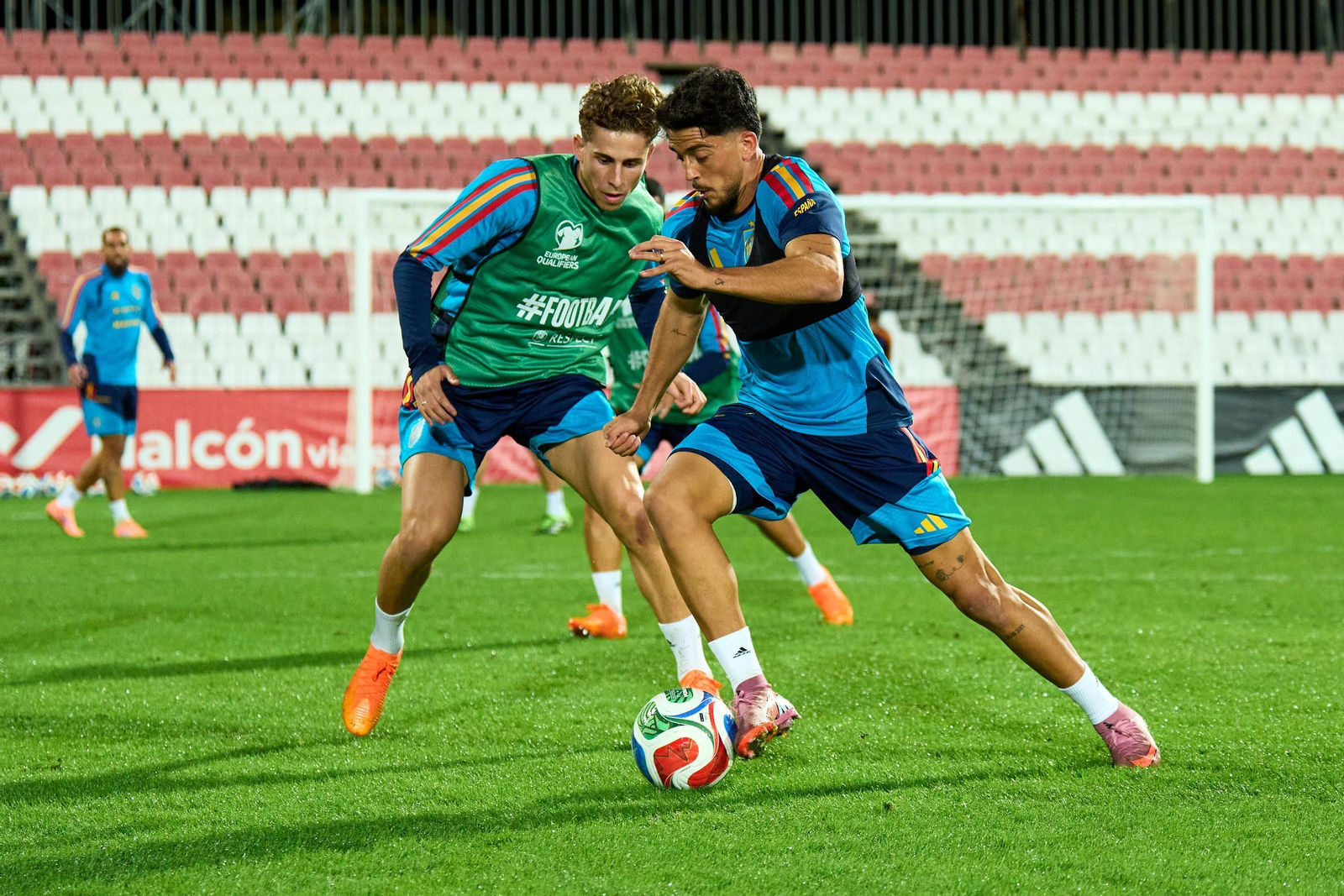 Las fotos de la selección española en Sevilla