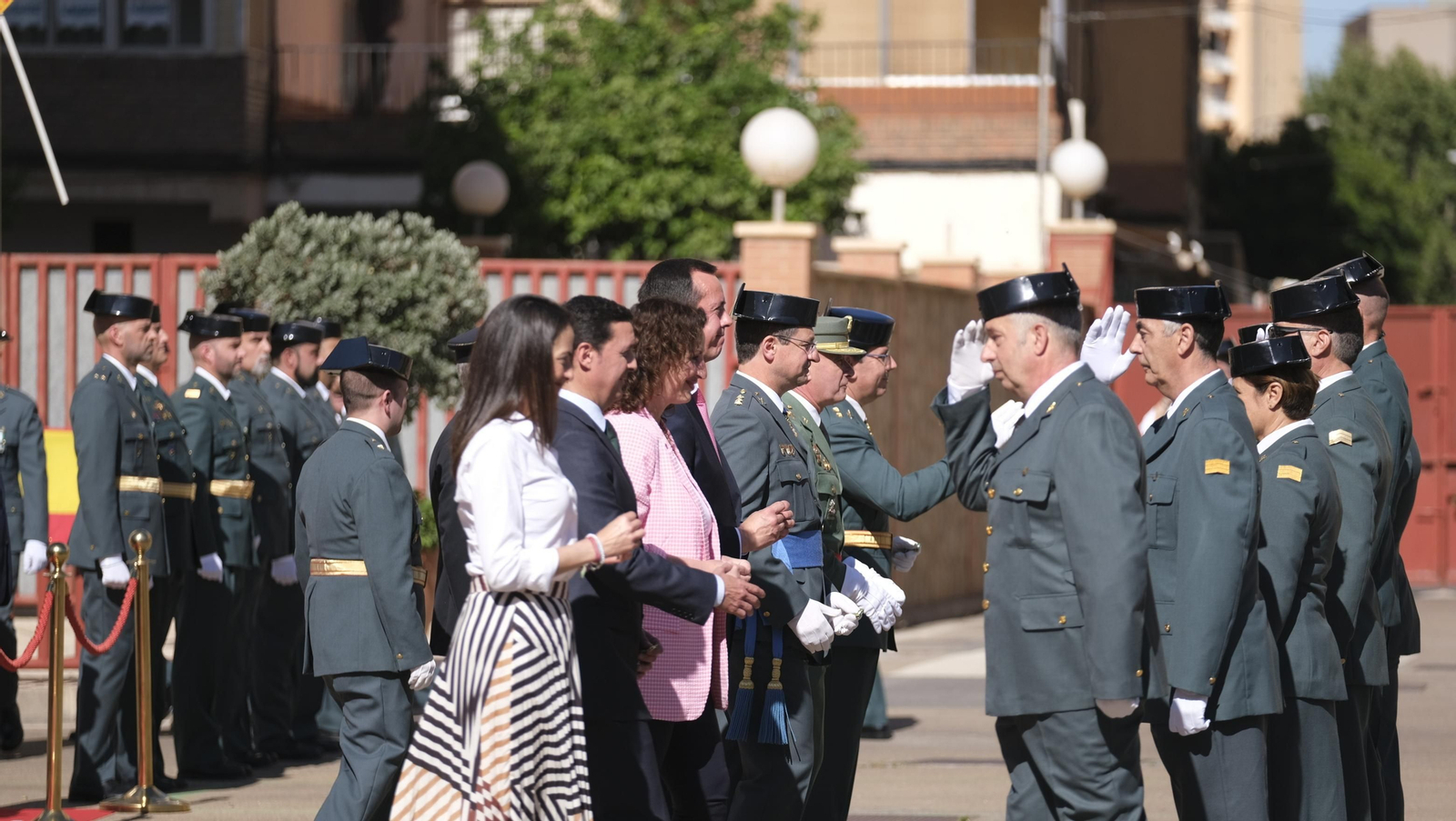 Imágenes de la celebración del 179 aniversario de la Guardia Civil, en la Comandancia de Almería