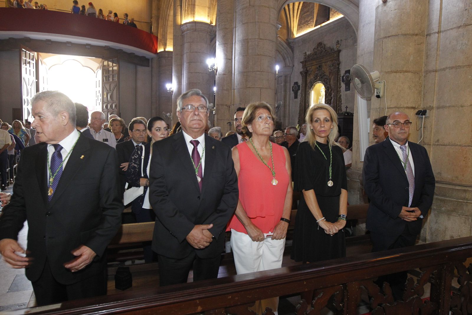 Fotogalería misas en honor a la Virgen del Mar. Feria de Almería 2019