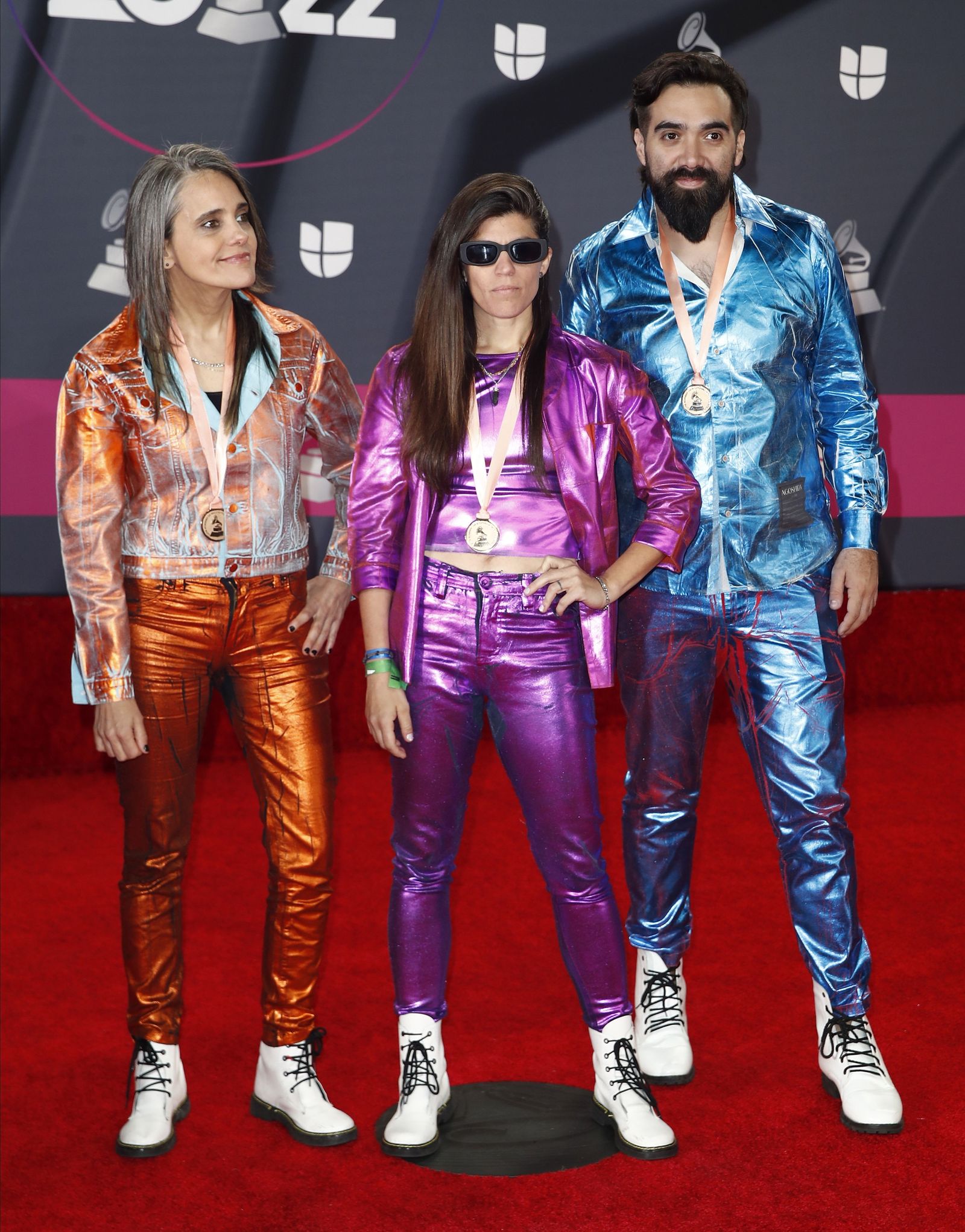 La alfombra roja de los Grammy latinos
