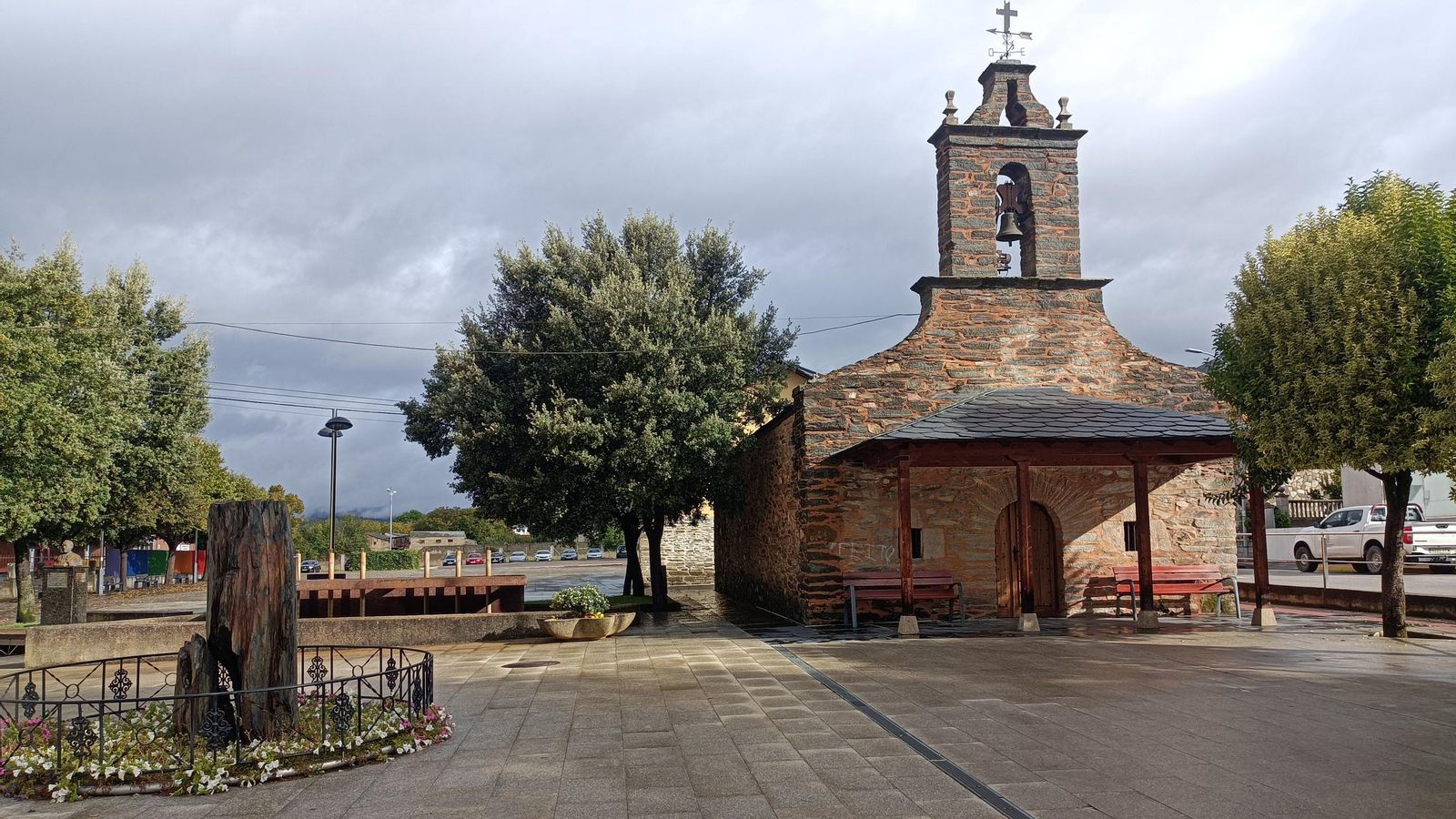 Ermita de San Roque, en Cubillos del Sil.