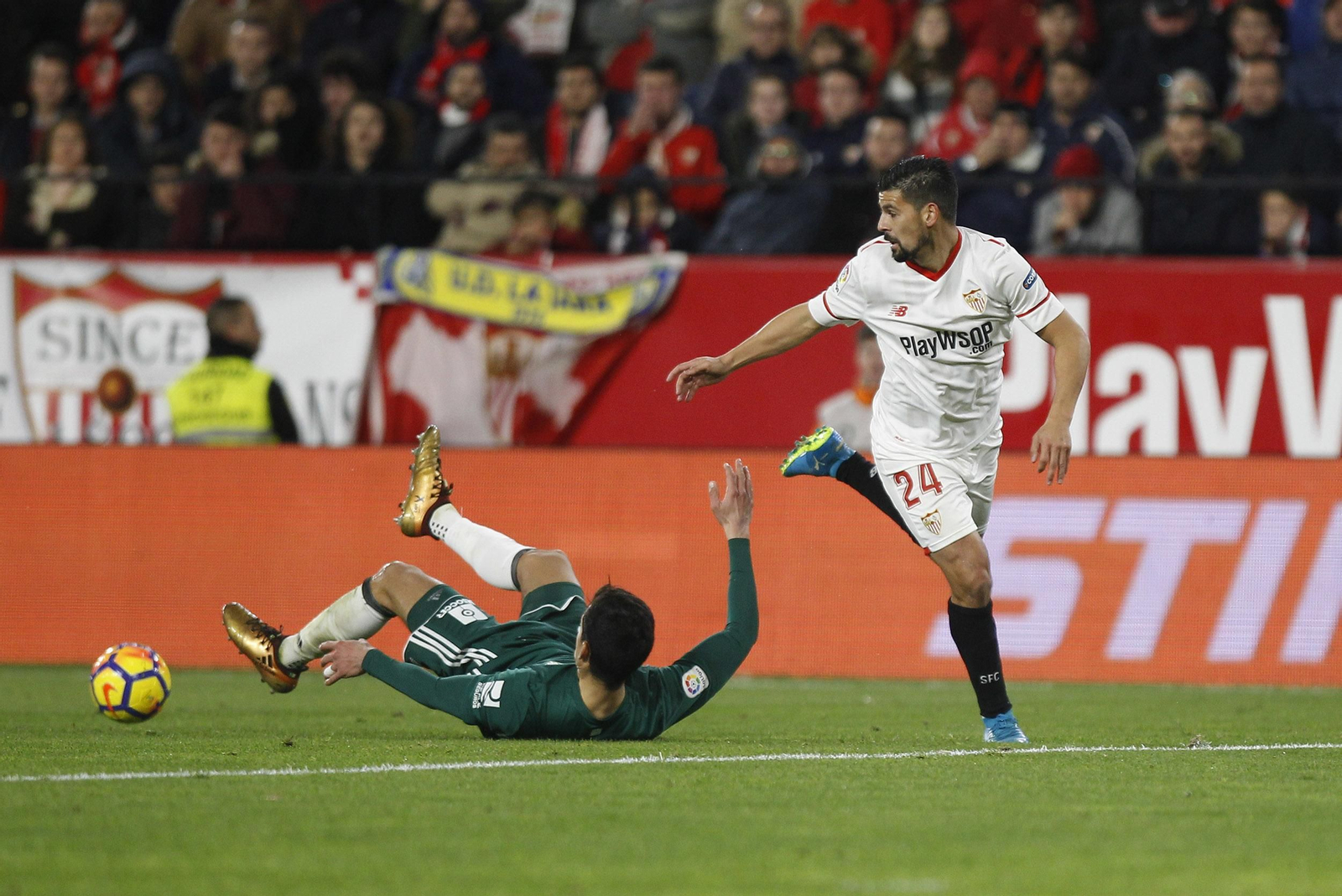 El Sevilla FC-Real Betis, en imágenes
