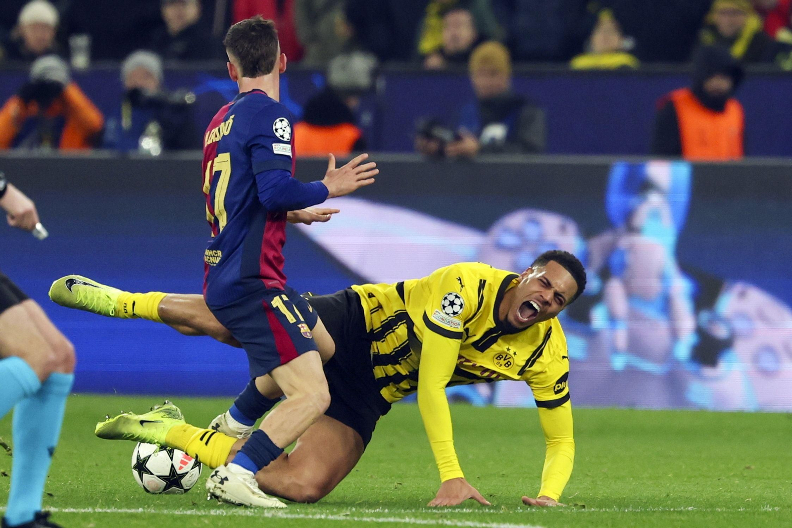Las imágenes del Borussia Dortmund - Barcelona