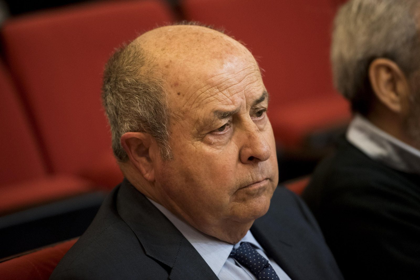 El ex alcalde de Granada, José Torres Hurtado, durante la primera sesión del juicio.