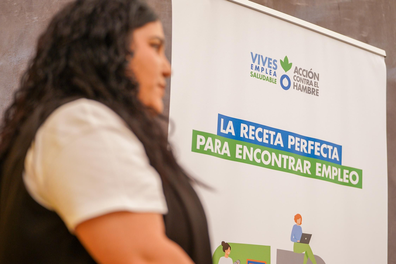 Asistente al programa de Empleo Vives Saludable. Asistente al programa de Empleo Vives Saludable.
