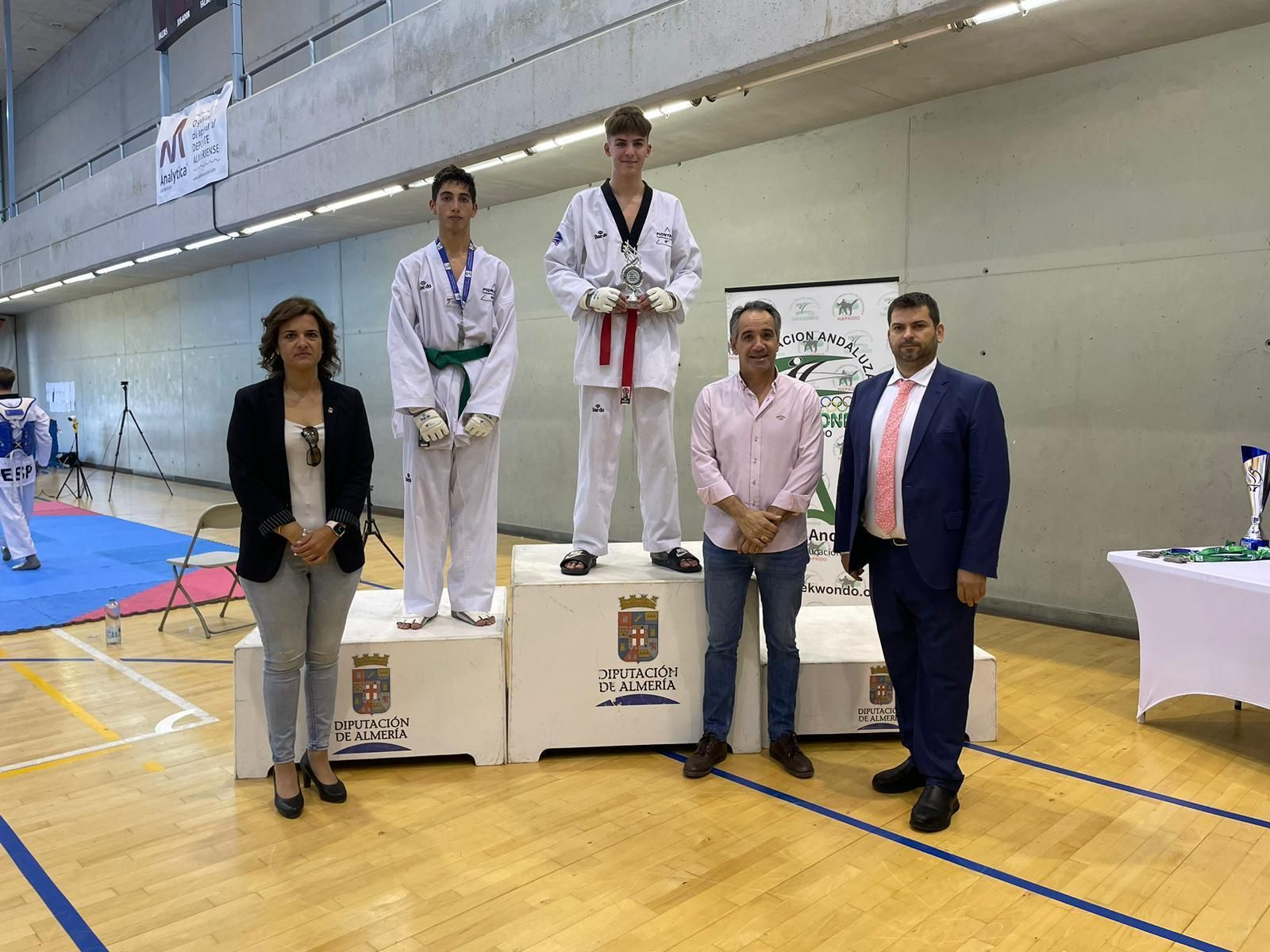 La bolsa fueron dos oros, tres platas y un bronce