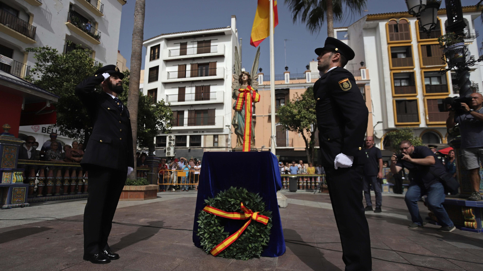 Fotos festividad de los Santos Ángeles Custodios de la  Policía Nacional en Algeciras