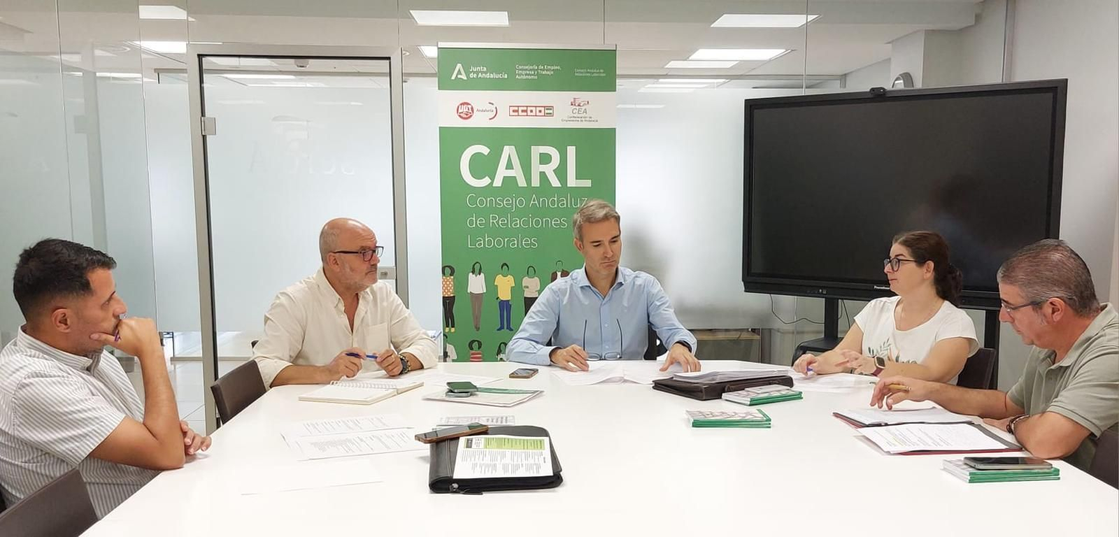 Reunión de la Comisión Provincial de Seguimiento de la Negociación Colectiva.