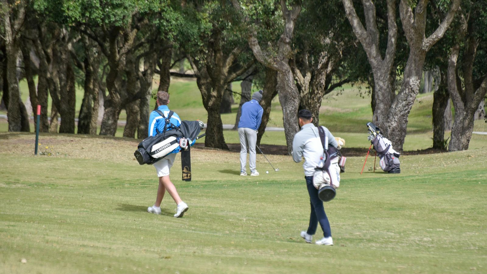 Jugadores en The San Roque Club.