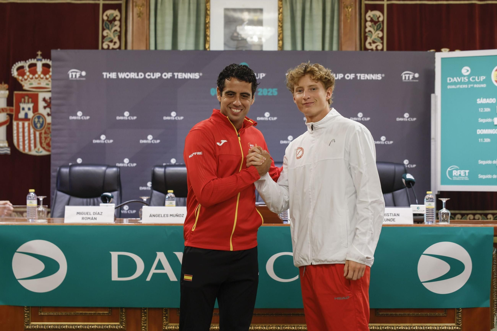 España-Dinamarca de la Copa Davis, en imágenes