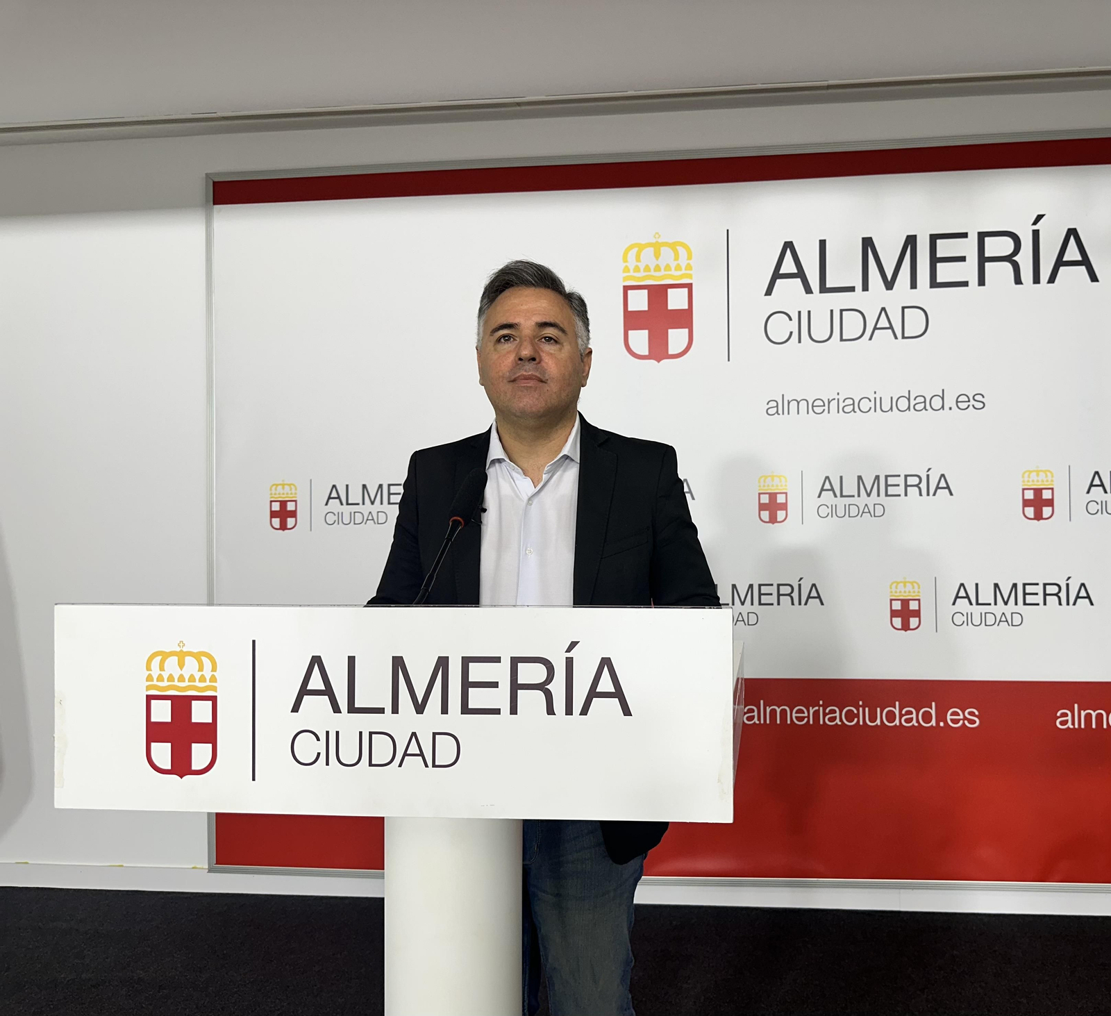 Antonio Ruano ha sido el encargado de trasladar el balance del PSOE de la Feria 2023