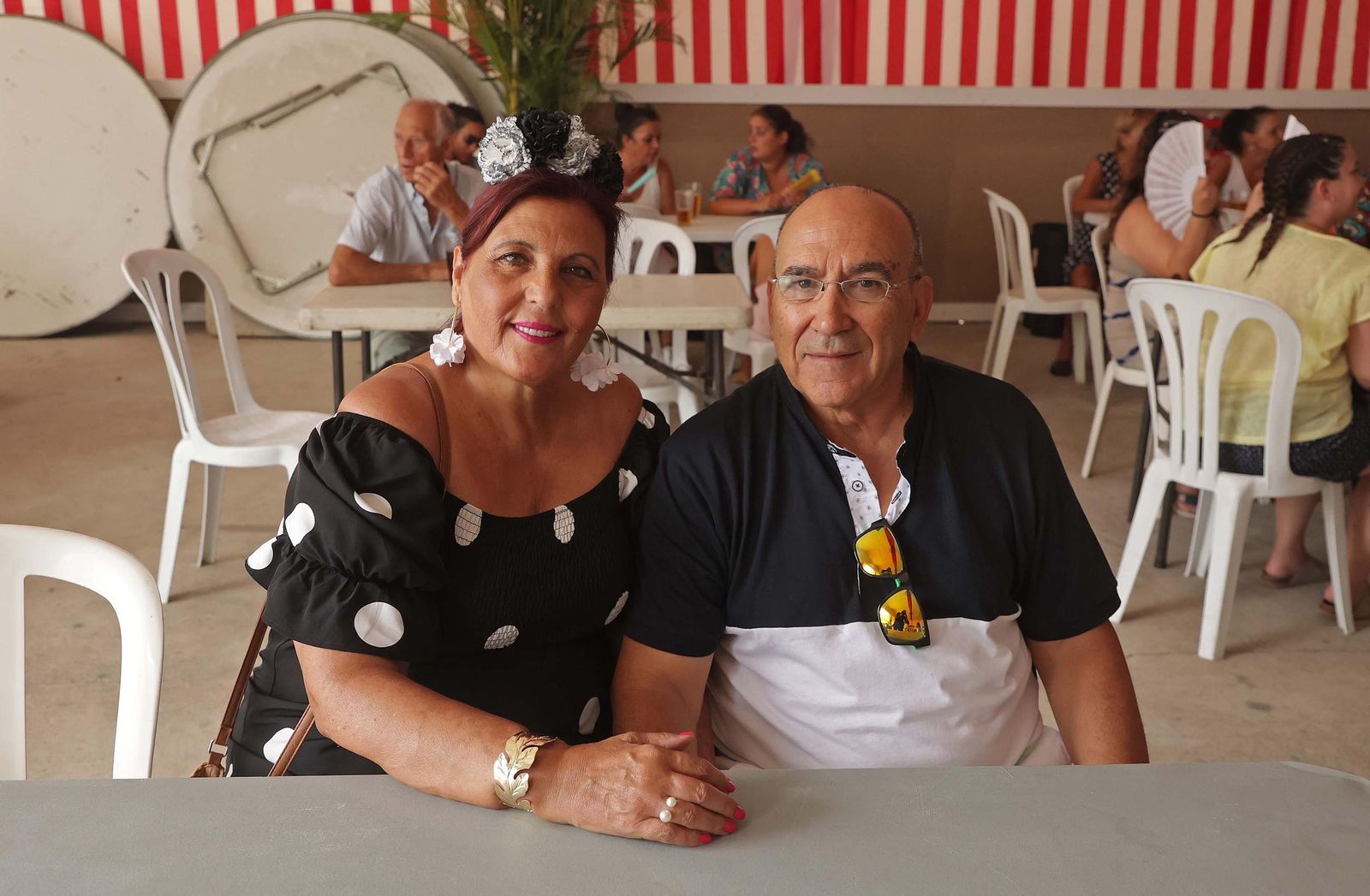 Fotos del Domingo Rociero en la Feria Real de San Roque