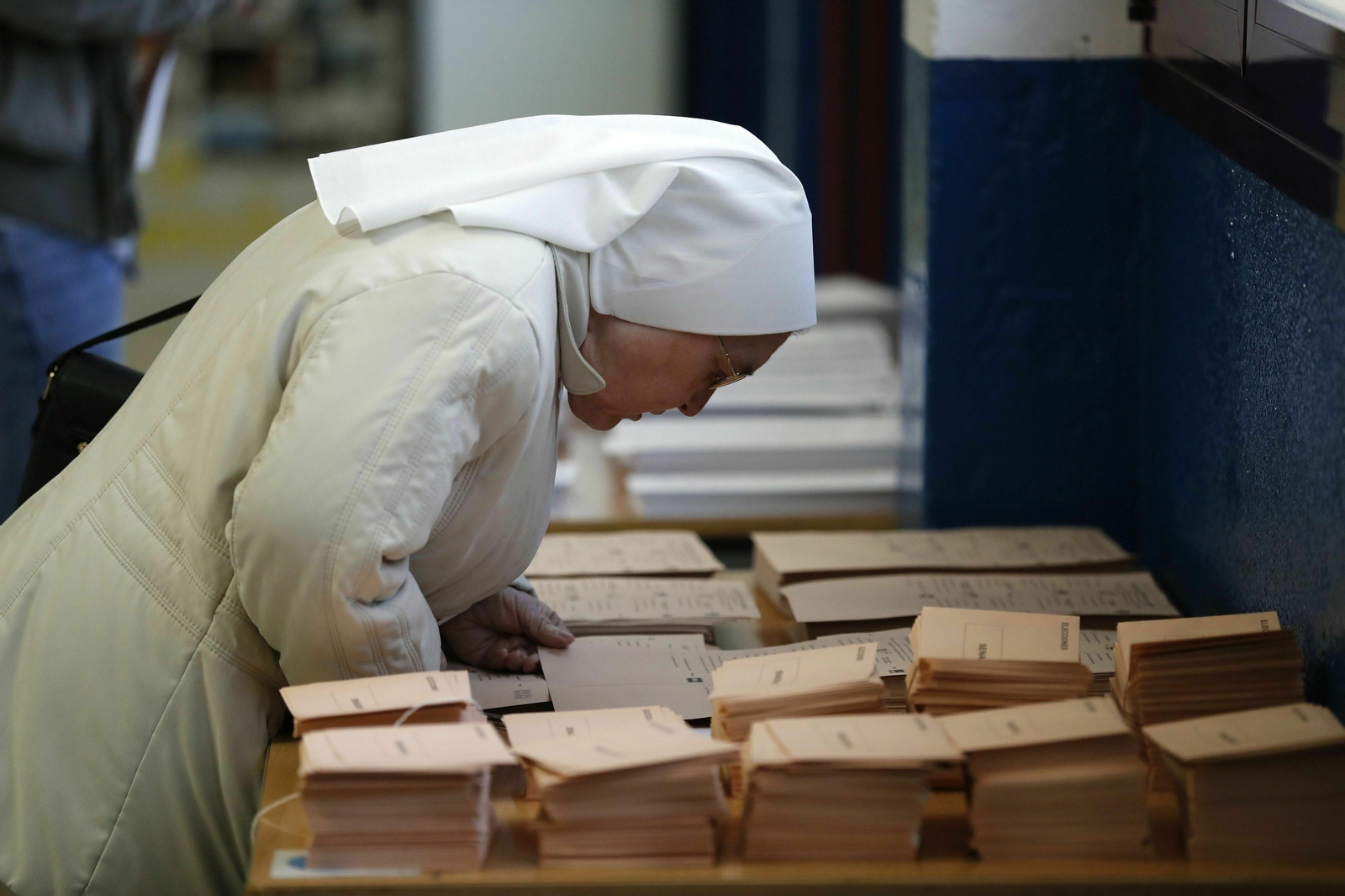 Las imágenes de la jornada de elecciones generales en España