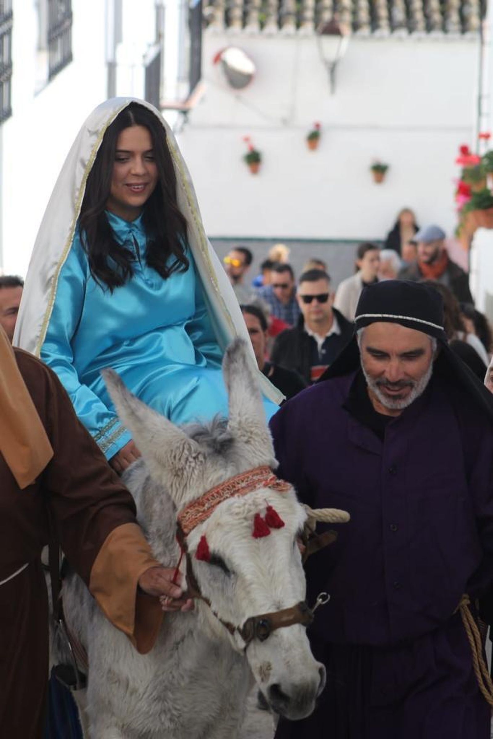 Las imágenes del belén viviente de Espera