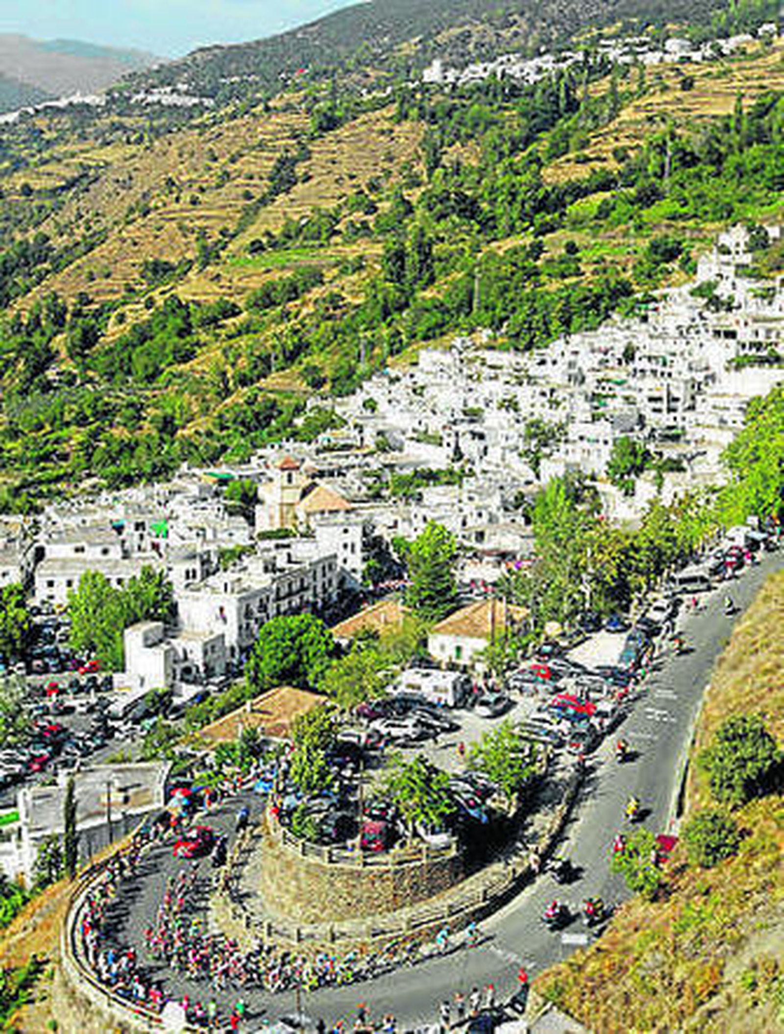 Panorámica de Pampaneira.
