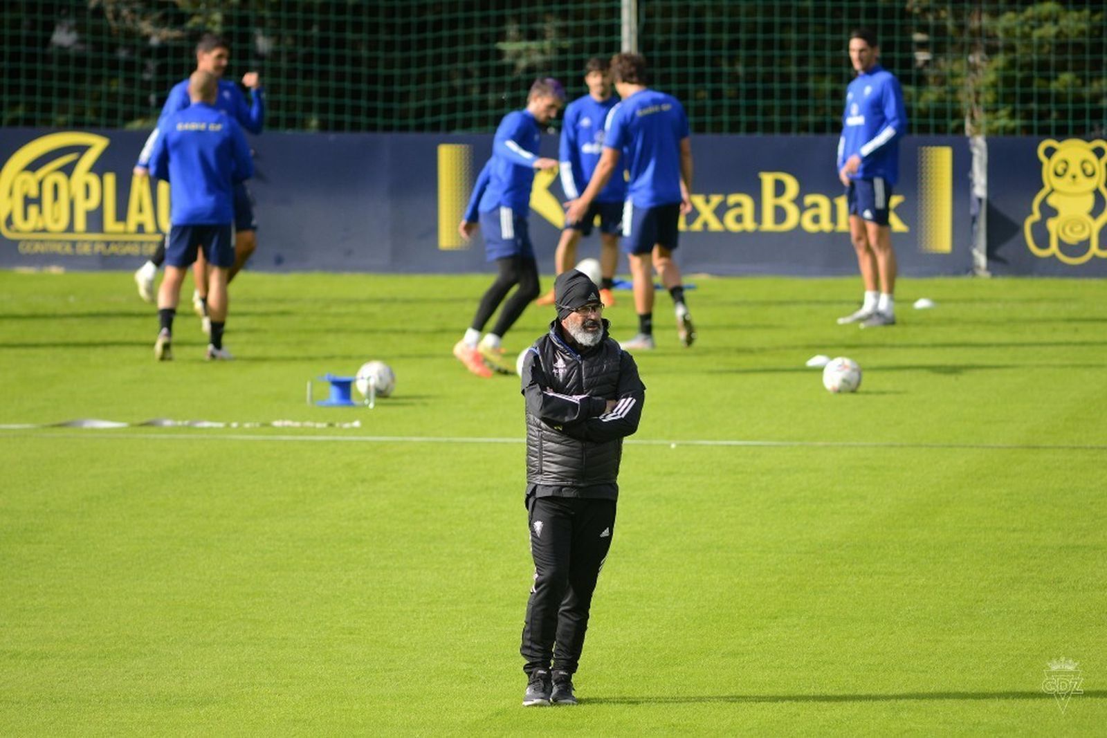 Cervera, esta semana durante un entrenamiento.