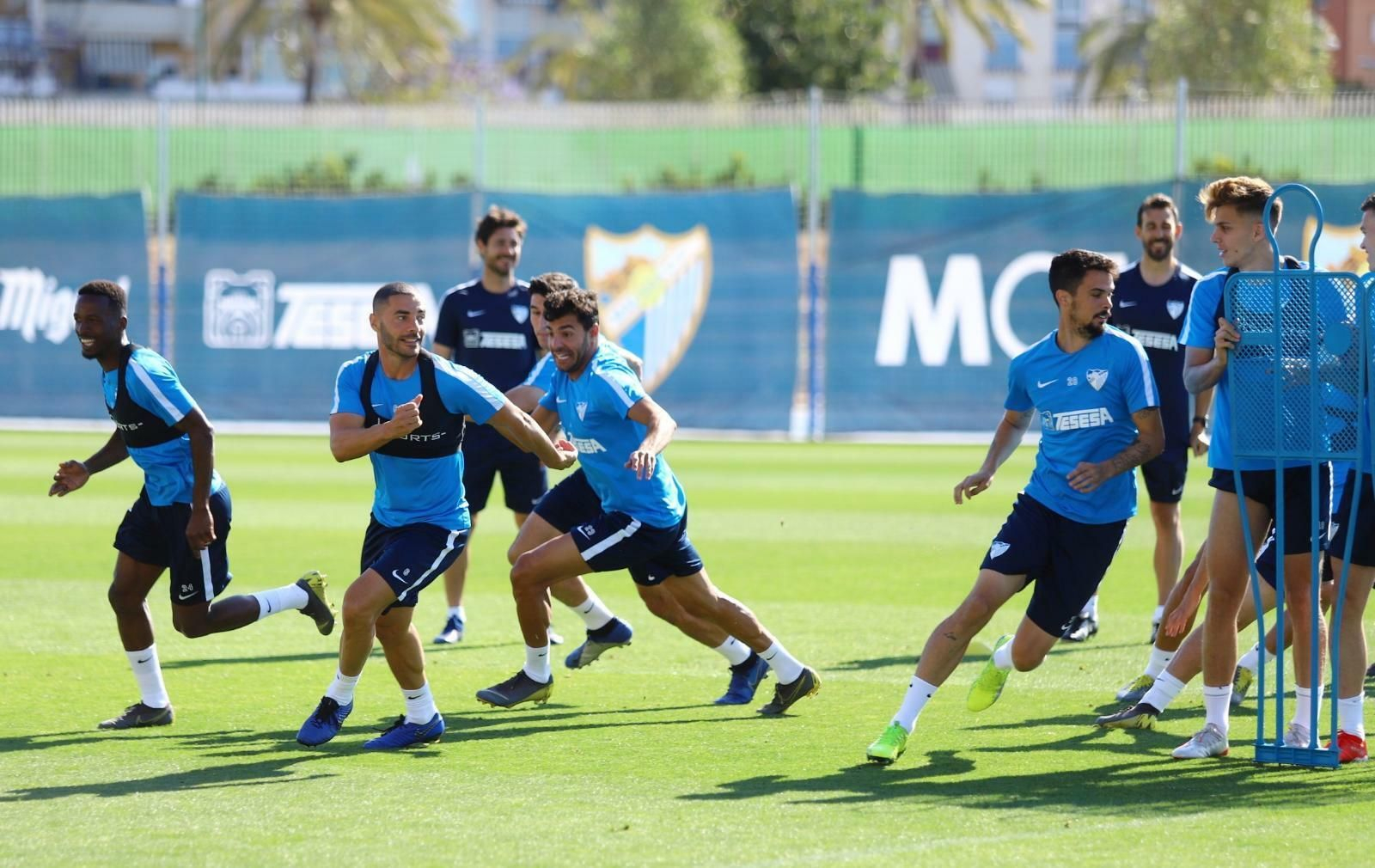 Las fotos del entrenamiento previo al Málaga CF - Elche