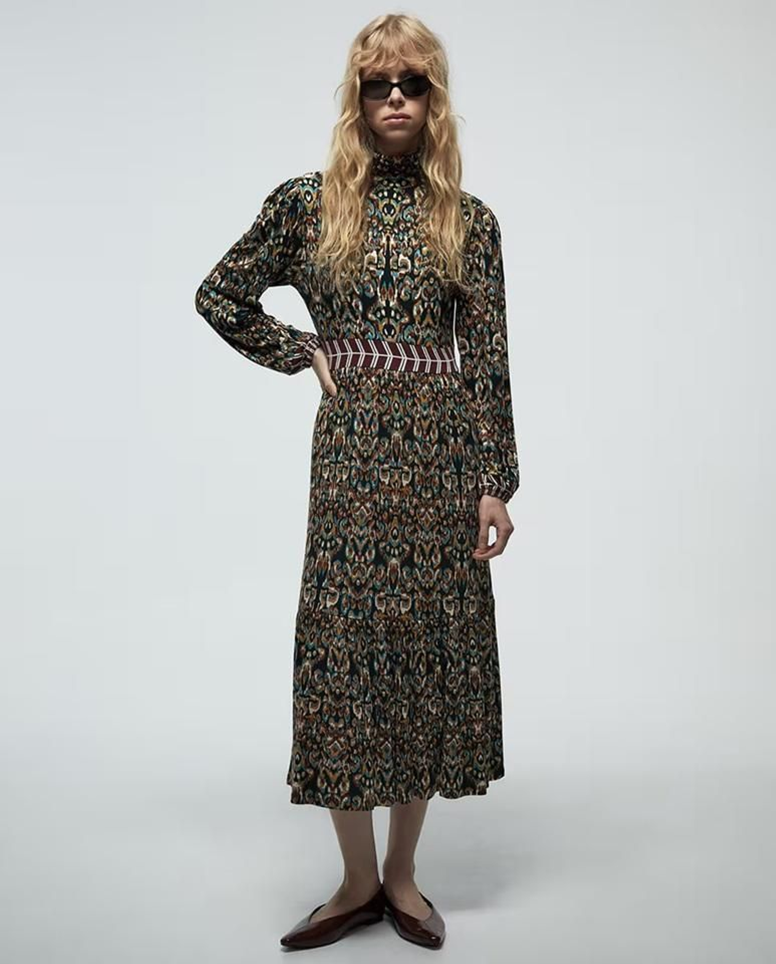 Vestido estampado de Sfera.