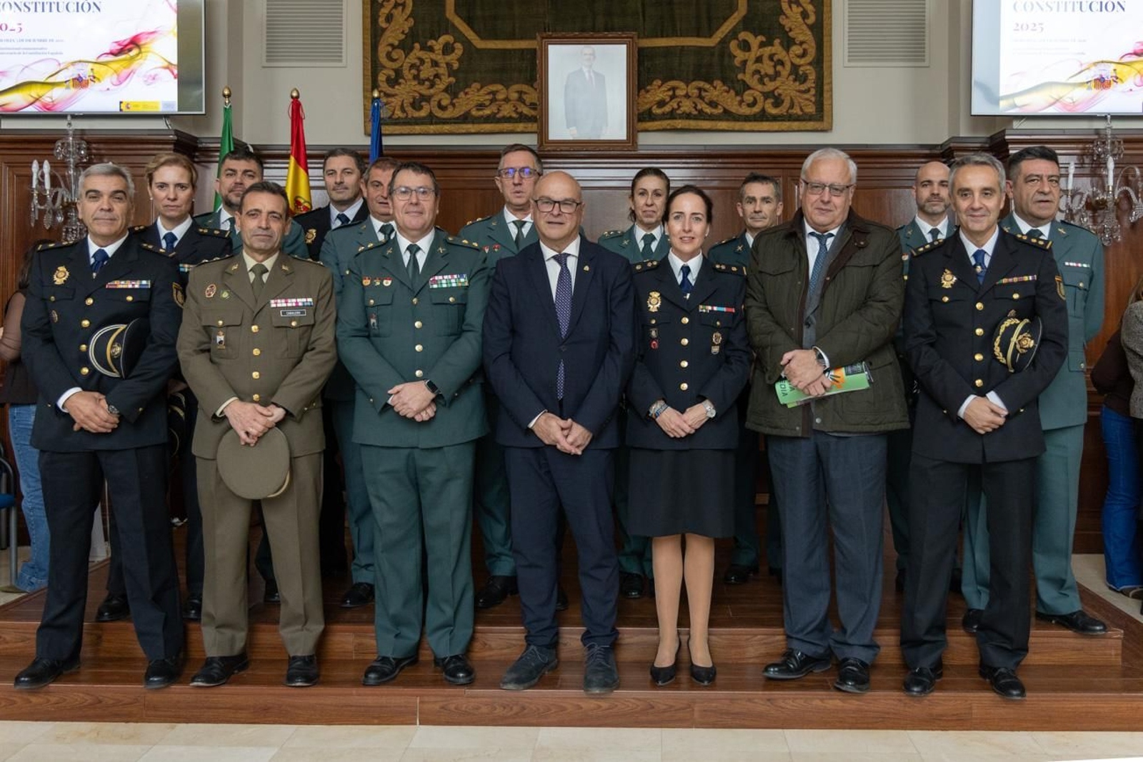 Acto institucional conmemorativo del 47º Aniversario de la Constitución