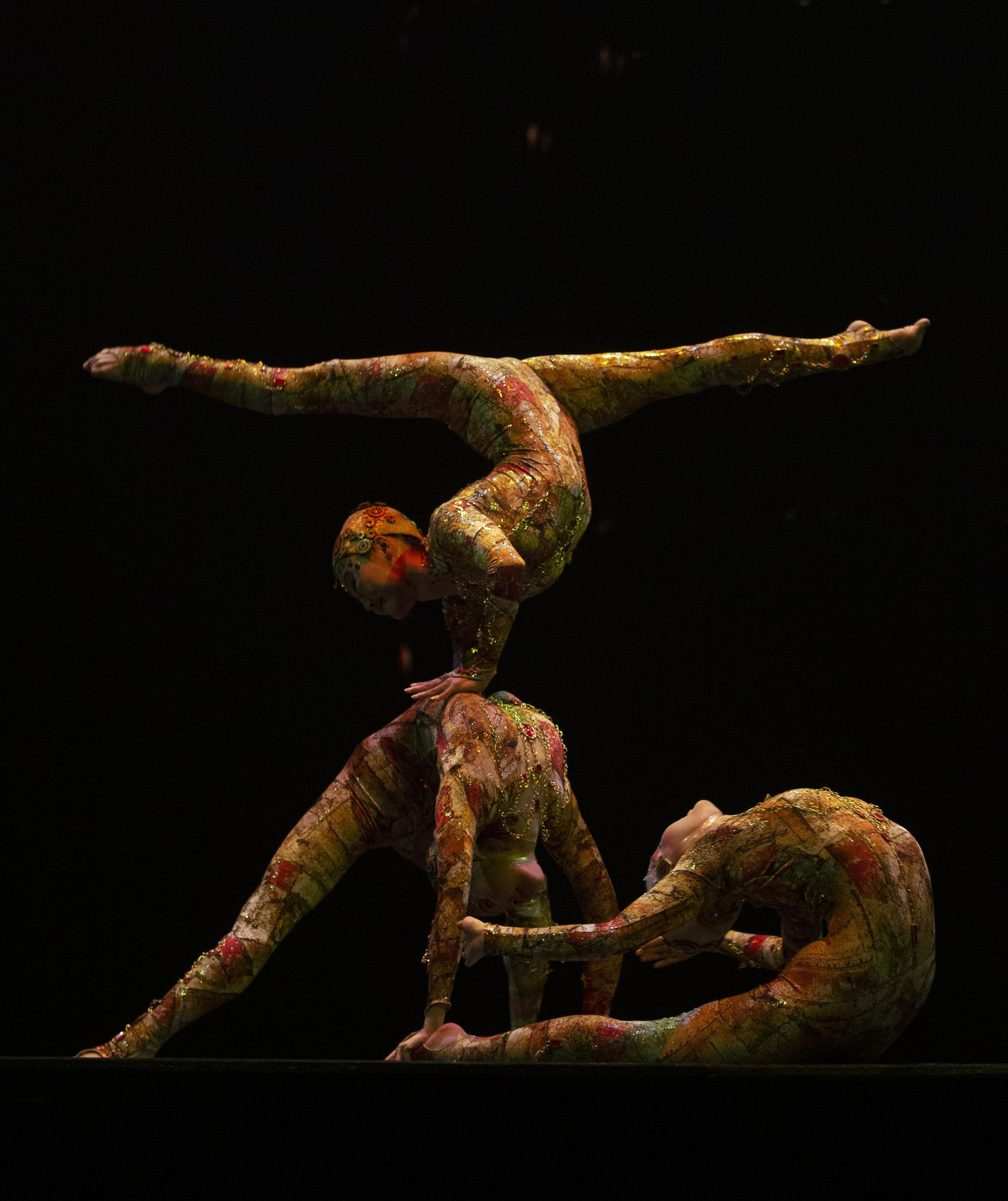 El espectáculo ‘Kooza’, del circo del sol, en imágenes