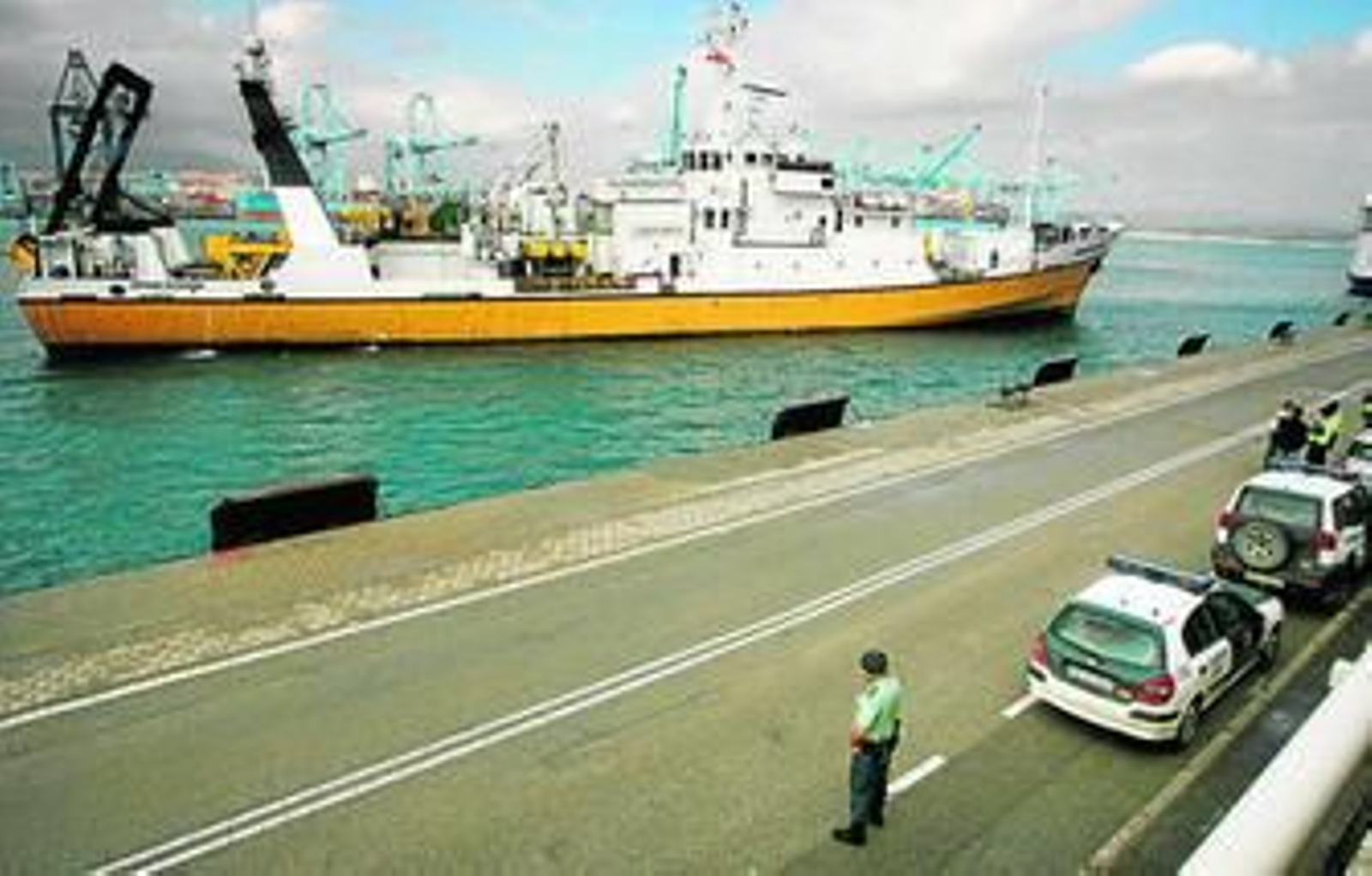Imagen de archivo del buque de la empresa Odyssey en 2010 en el puerto de Algeciras.
