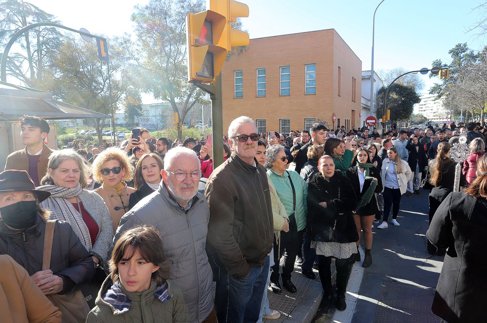 Imágenes de la procesión de San Sebastián en Huelva