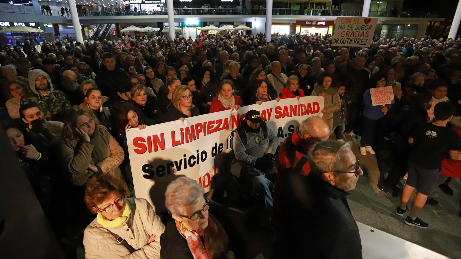 Las mejores fotos de la manifestación por la sanidad en Algeciras