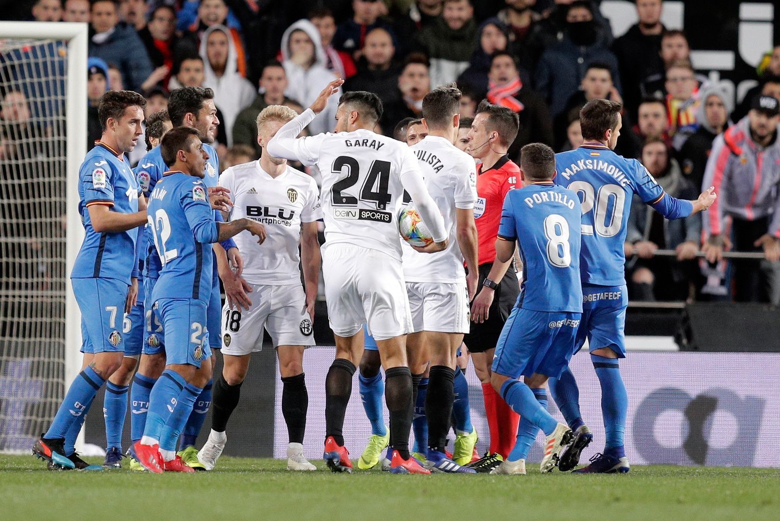 Las imágenes del Valencia-Getafe de Copa del Rey