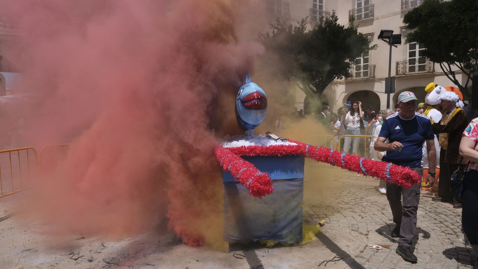 Imágenes del Entierro de la Sardina. Carnaval de Almería.