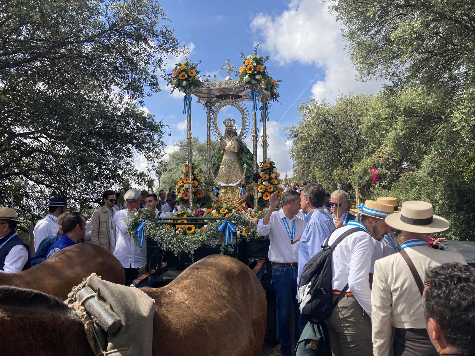 La romería de Veleras de Montoro, en imágenes