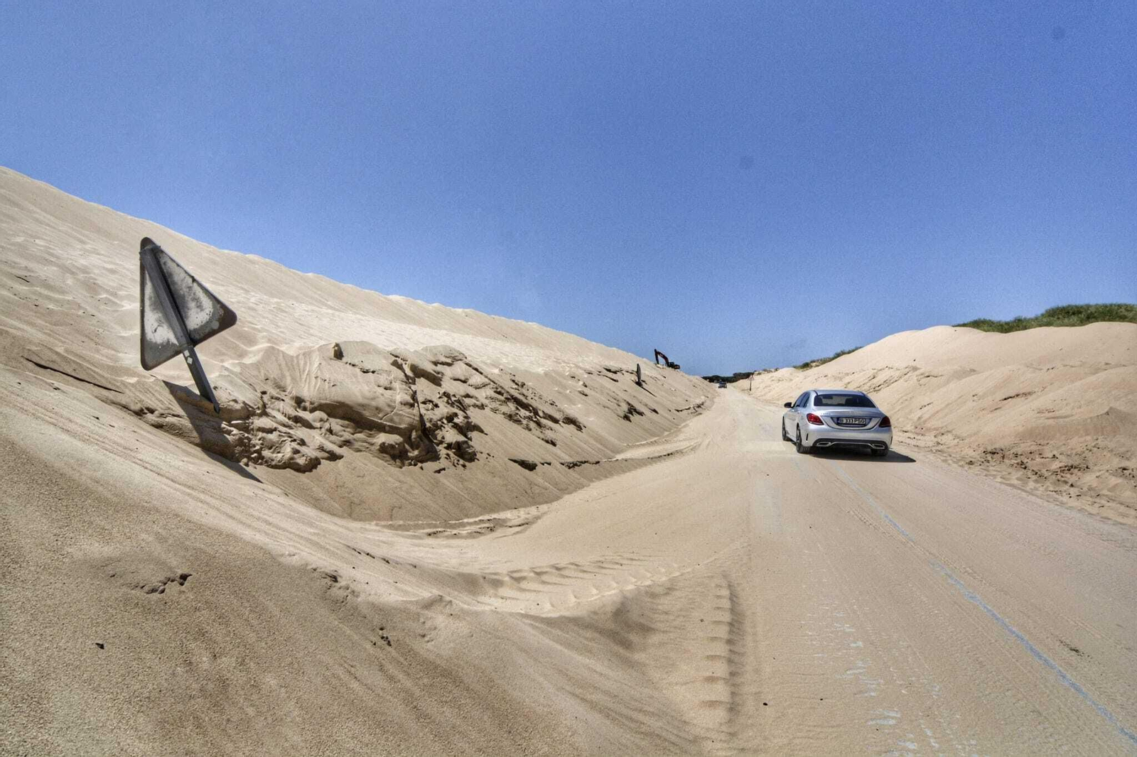 El avance de la duna de Valdevaqueros en Tarifa