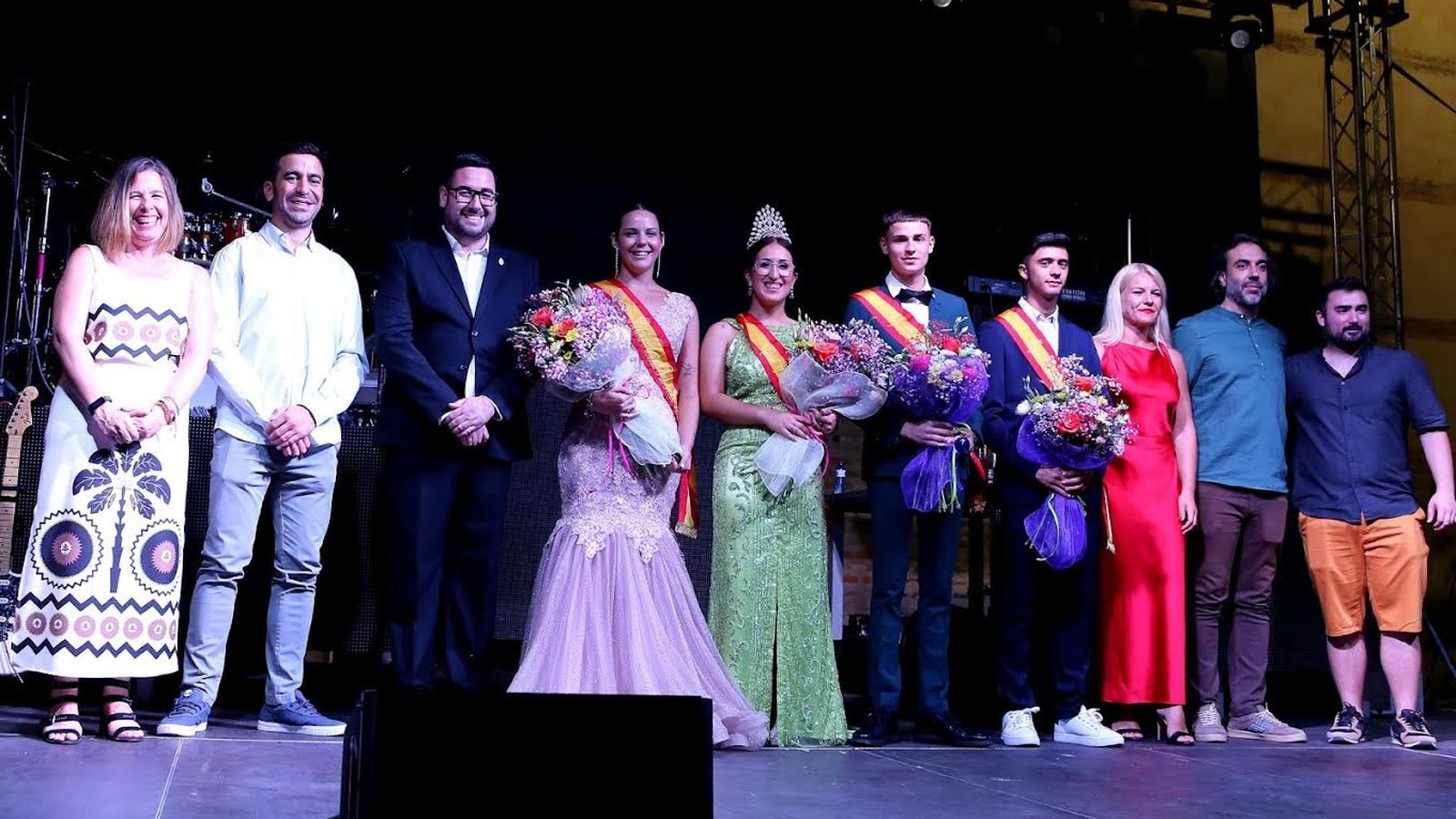 Coronación de la Reina y Majo de las Fiestas 2024