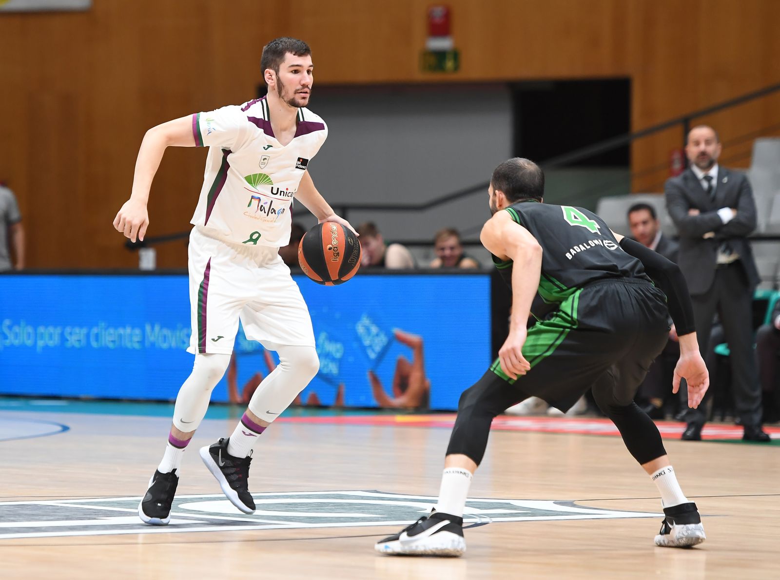 Brizuela defendido por Pau Ribas, que será baja.